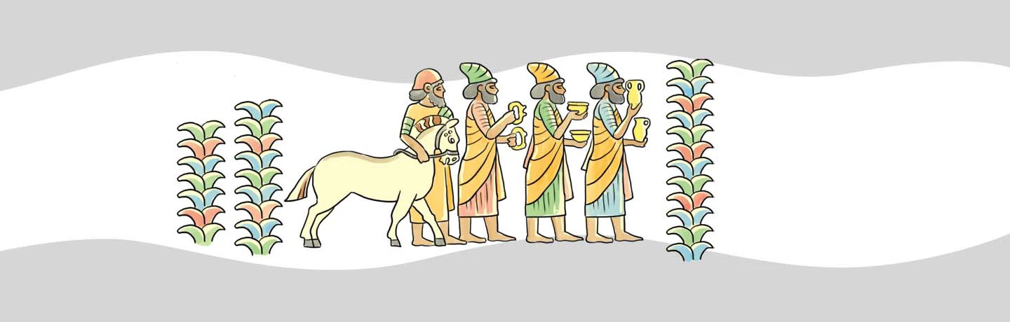 Виммельбух Древний мир — Изображение №10 — Иллюстрация на Dprofile