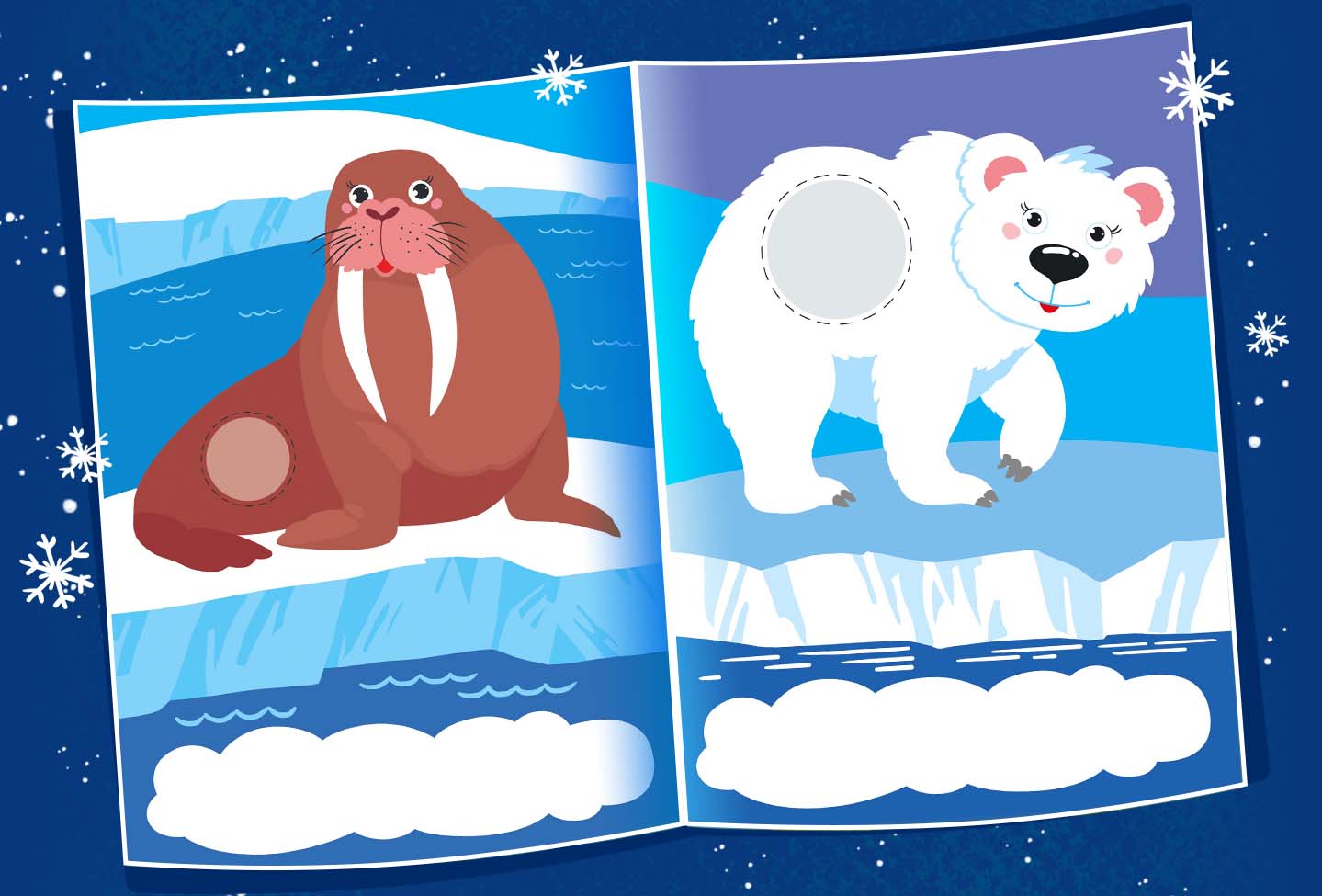 Книжка с наклейками. Животные — Изображение №6 — Иллюстрация на Dprofile