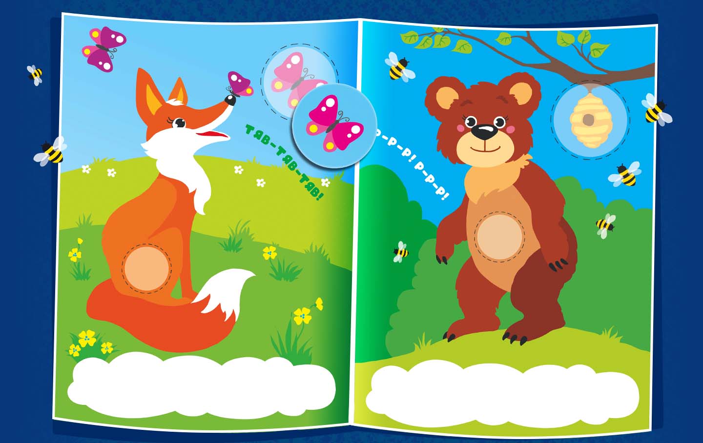 Книжка с наклейками. Животные — Изображение №4 — Иллюстрация на Dprofile