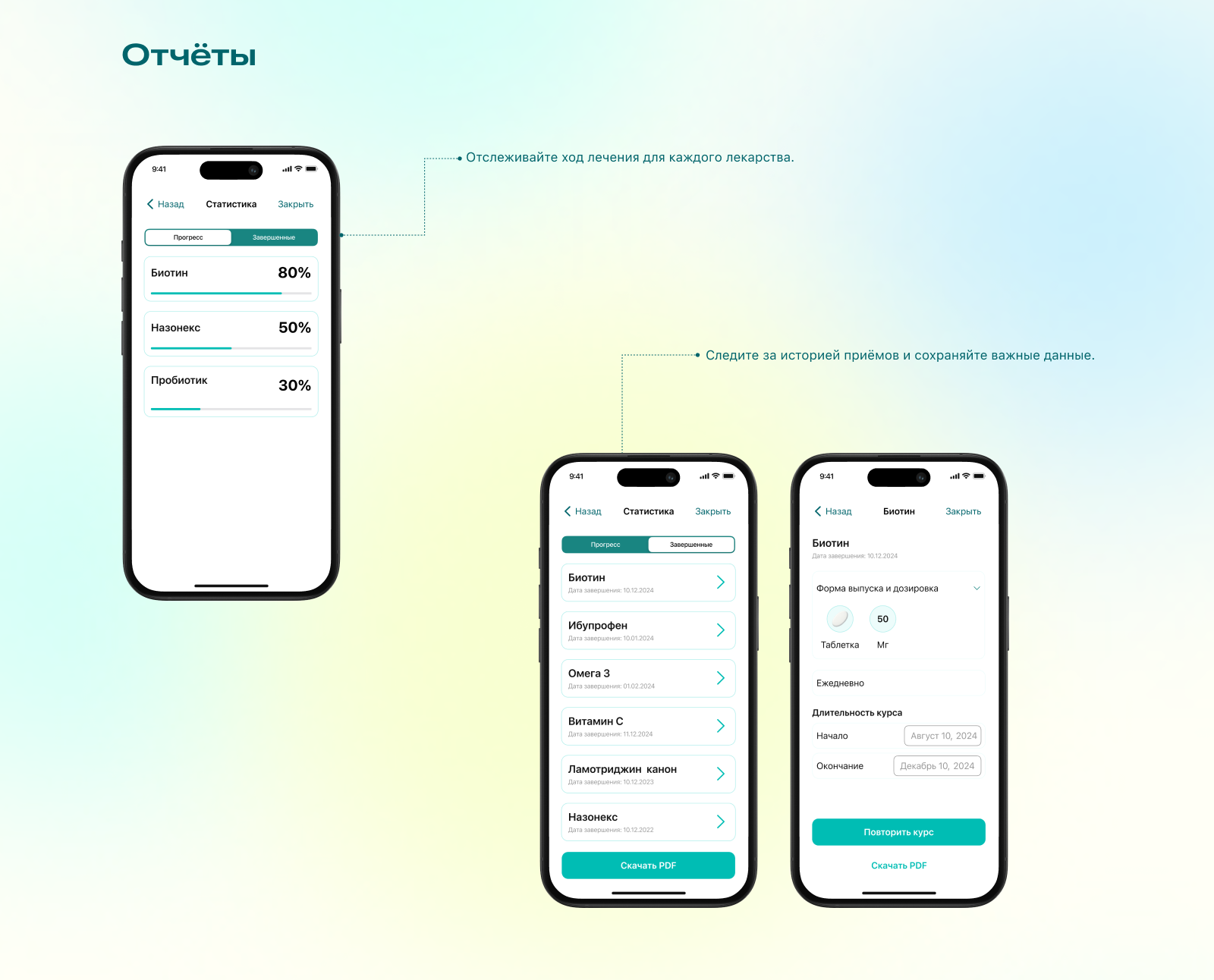 Проектирование мобильного приложения Healio — Изображение №10 — Интерфейсы на Dprofile