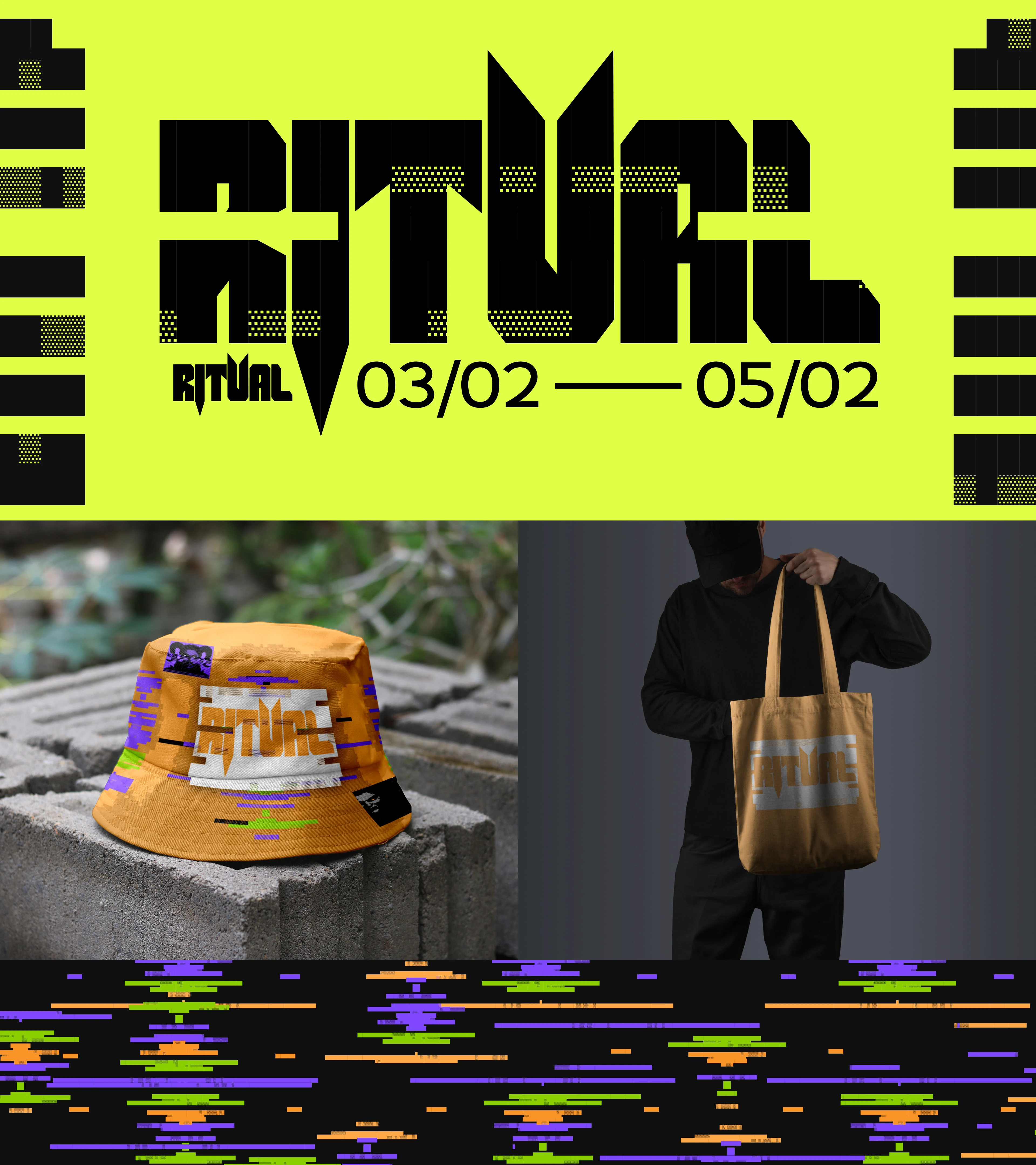 АЙДЕНТИКА для музыкального фестиваля / мерч дизайн — Изображение №6 — Брендинг на Dprofile