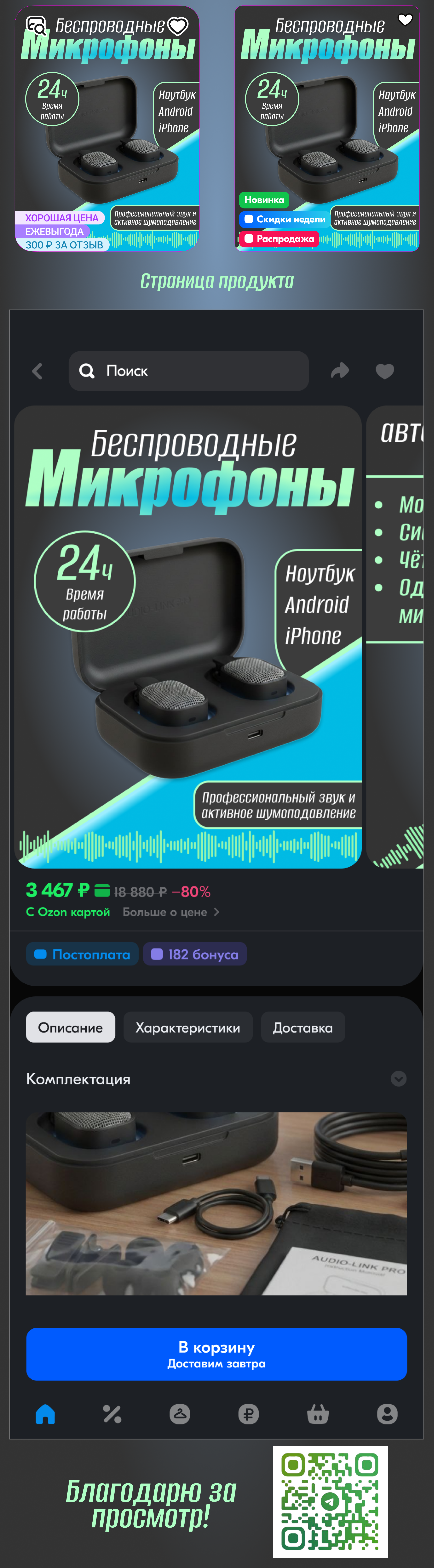 Карточка товара и инфографика — Изображение №2 — Брендинг, Графика на Dprofile