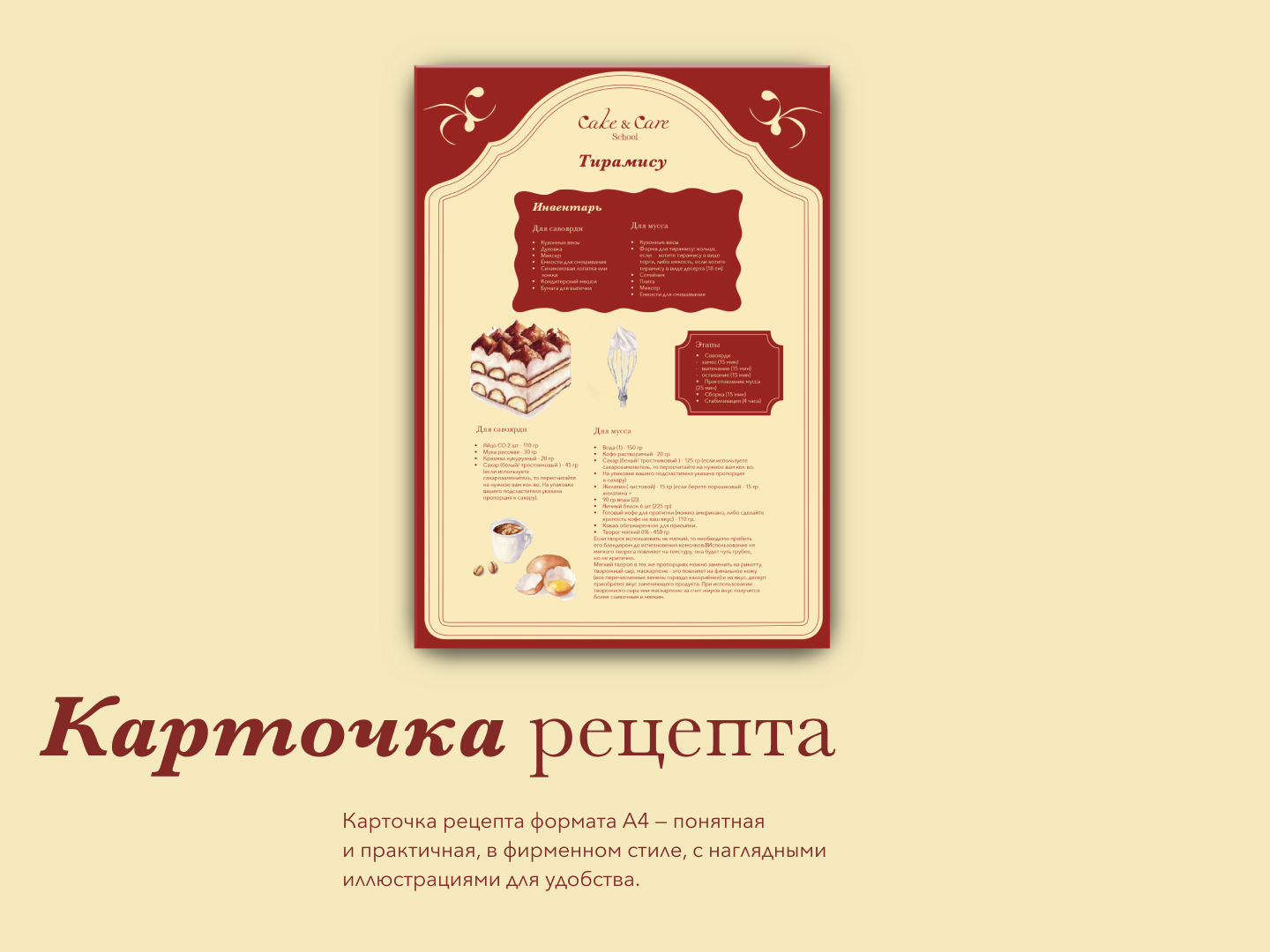 Фирменный стиль для школы полезных десертов — Изображение №16 — Брендинг на Dprofile