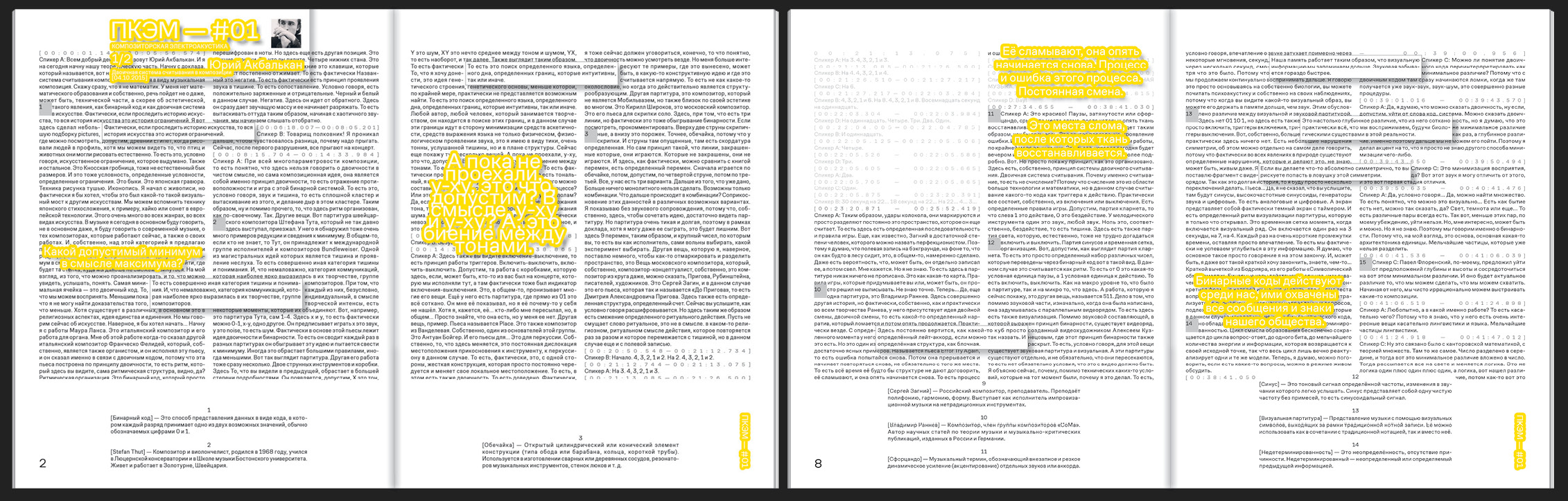 ПКЭМ. Сложноструктурное издание об экспериментальной музыке — Изображение №5 — Графика на Dprofile