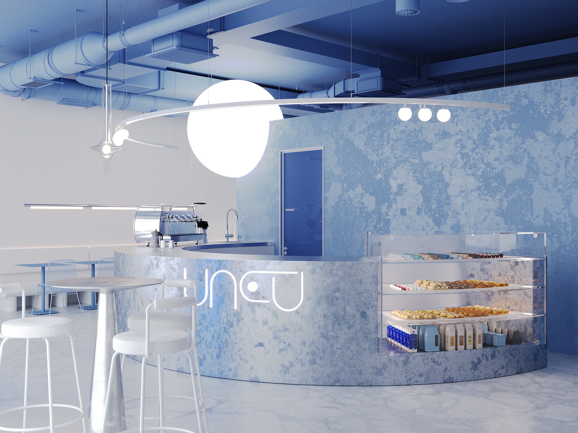 Кофейня "ИНЕЙ" в Санкт-Петербурге — Изображение №4 — 3D, Архитектура на Dprofile