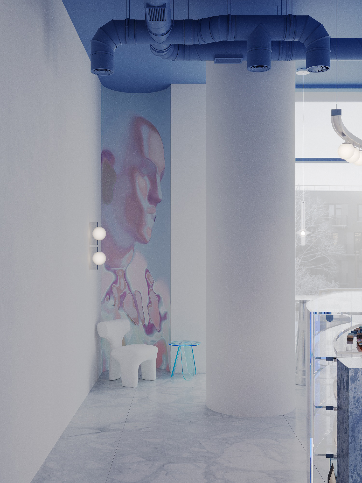 Кофейня "ИНЕЙ" в Санкт-Петербурге — Изображение №3 — 3D, Архитектура на Dprofile