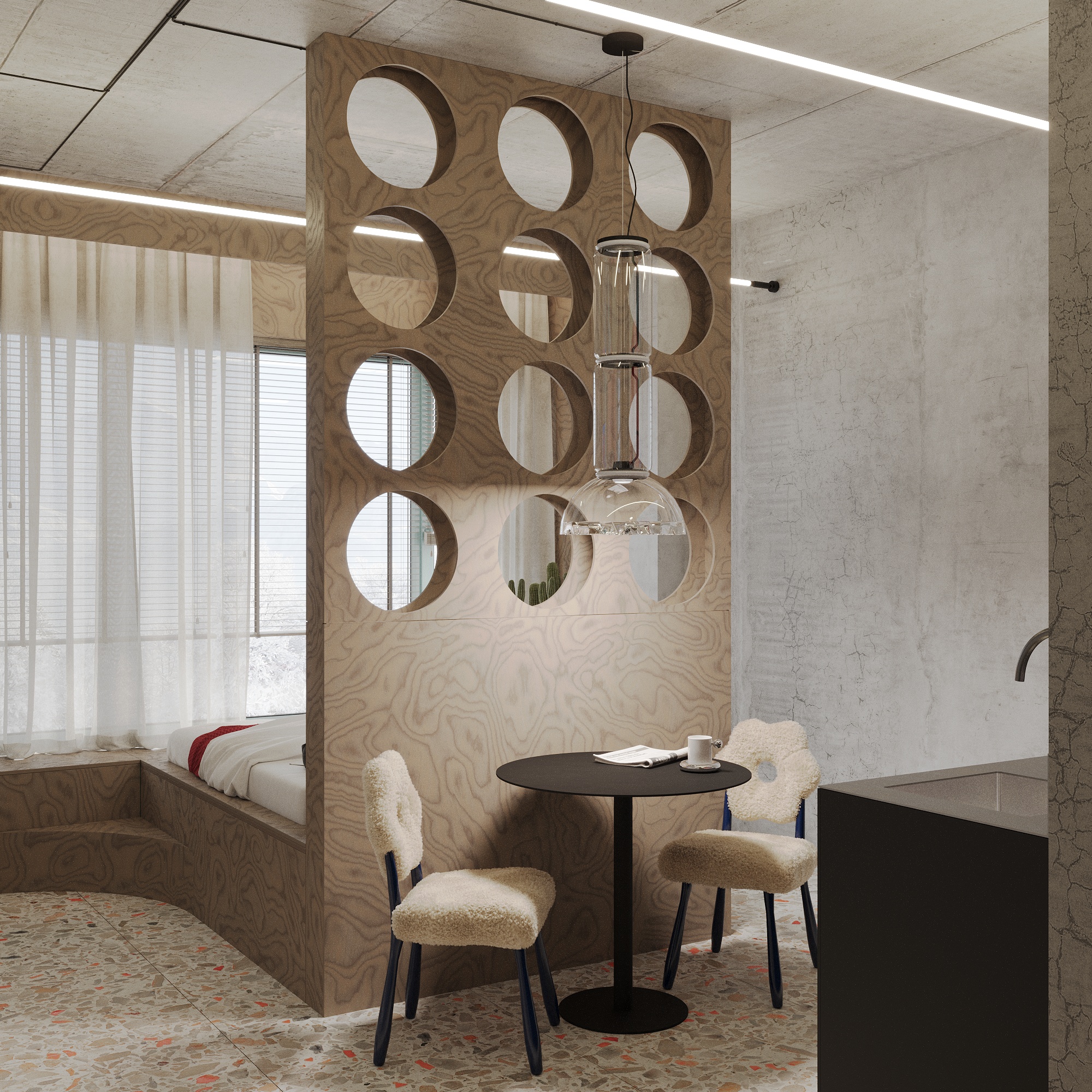 Апартаменты в Шерегеше — Изображение №2 — 3D, Архитектура на Dprofile