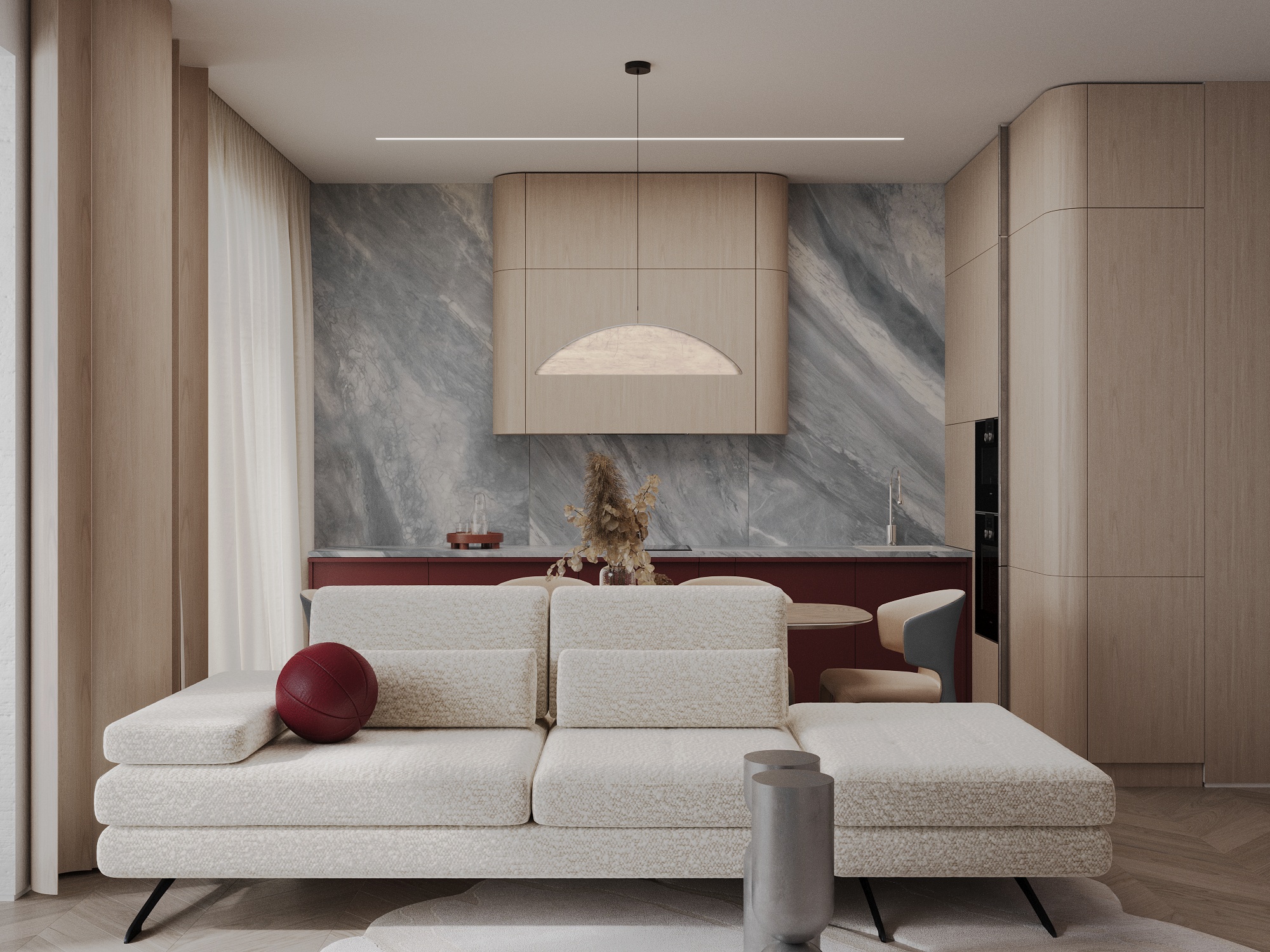 Видовая квартира в Красноярске — Изображение №4 — 3D, Архитектура на Dprofile