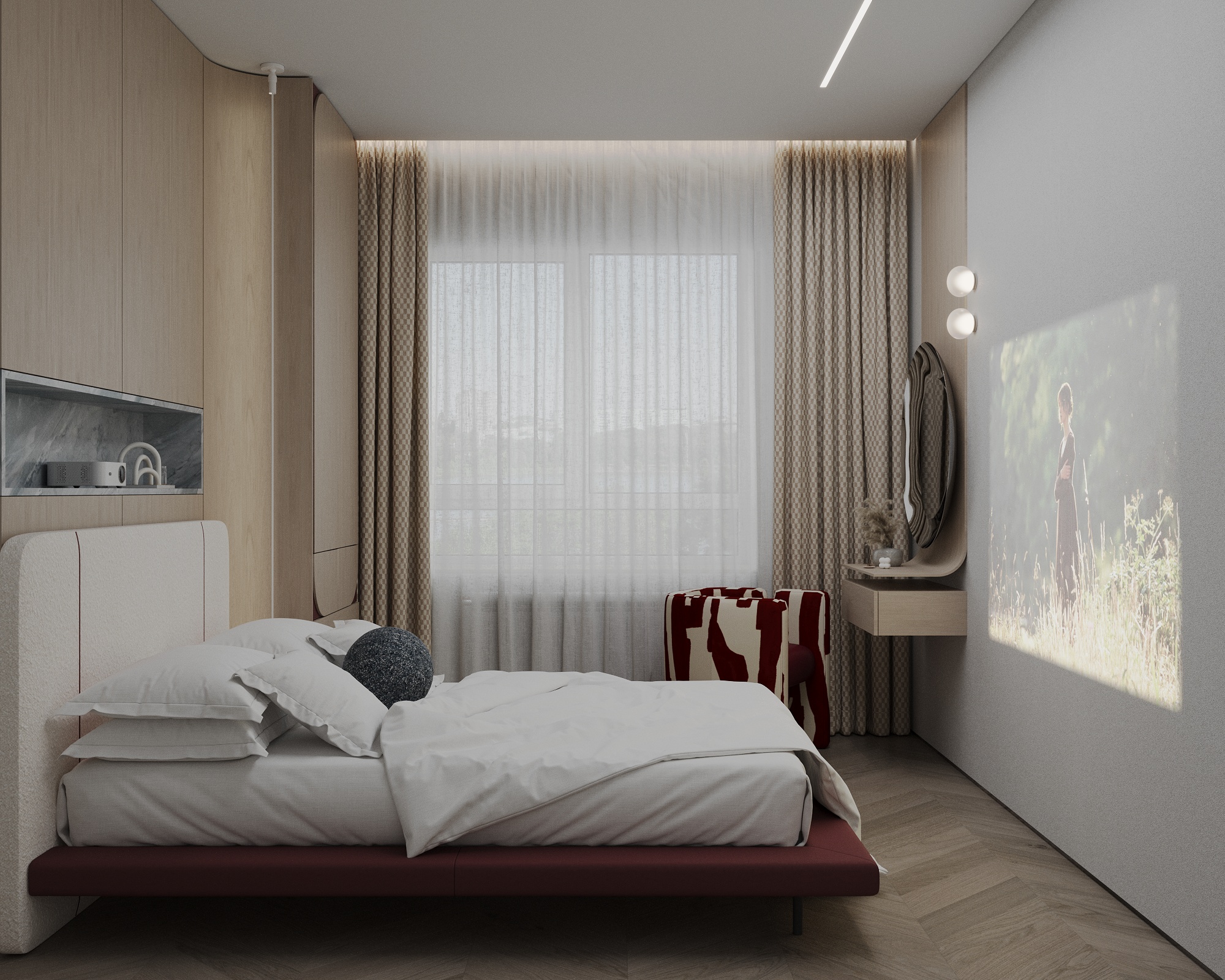 Видовая квартира в Красноярске — Изображение №7 — 3D, Архитектура на Dprofile