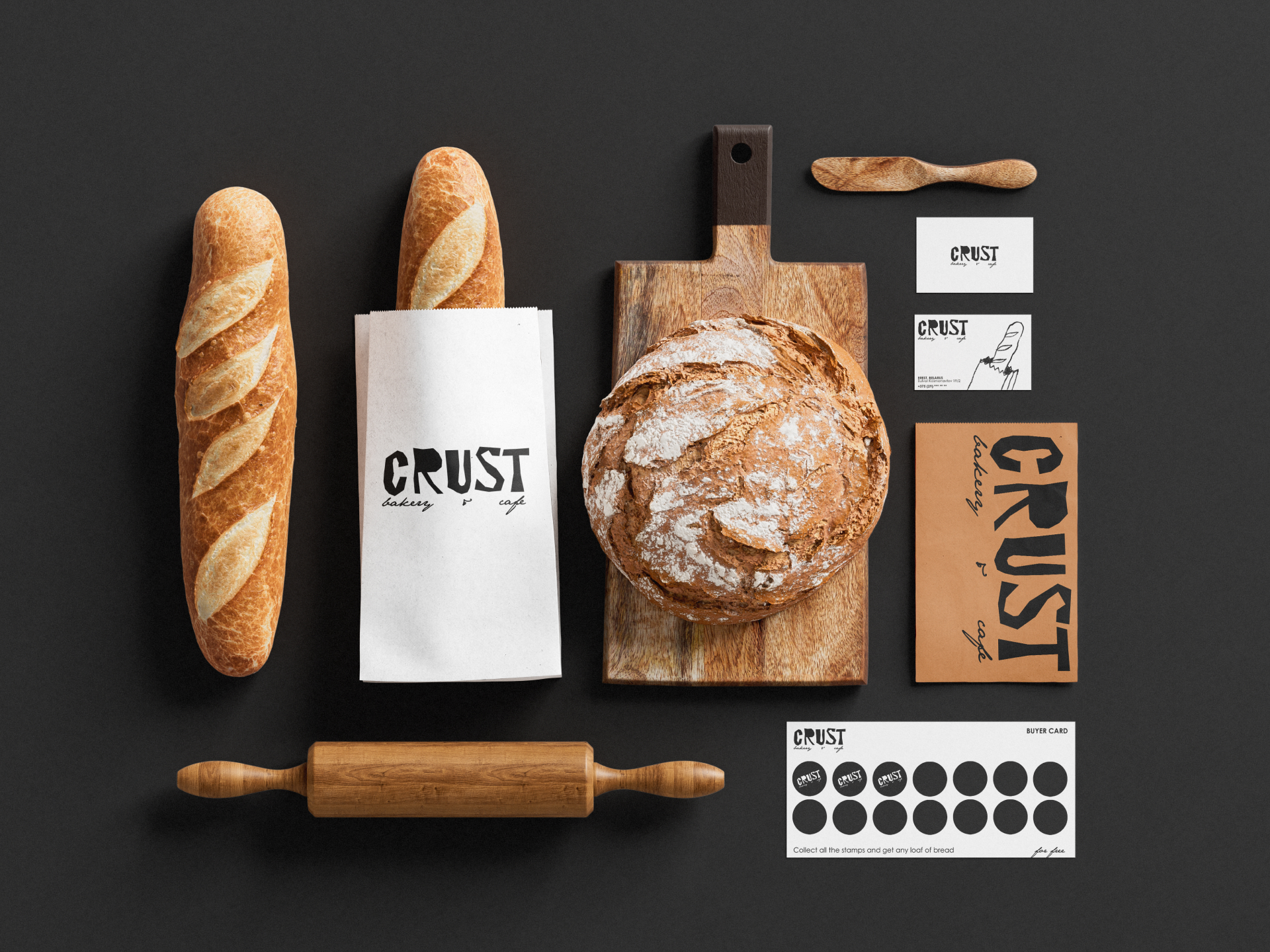 Фирменный стиль | Пекарня [портфолио] — Изображение №4 — Брендинг на Dprofile