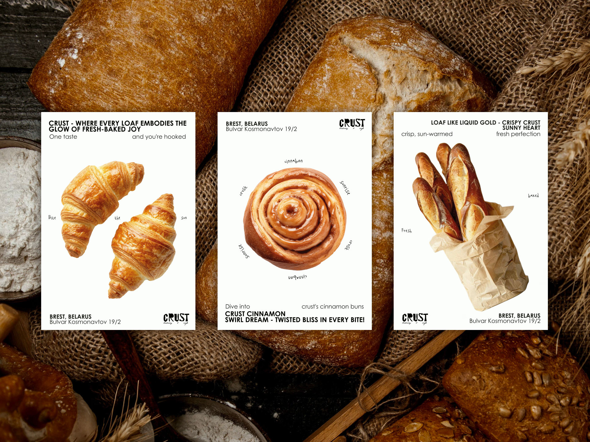 Фирменный стиль | Пекарня [портфолио] — Изображение №5 — Брендинг на Dprofile