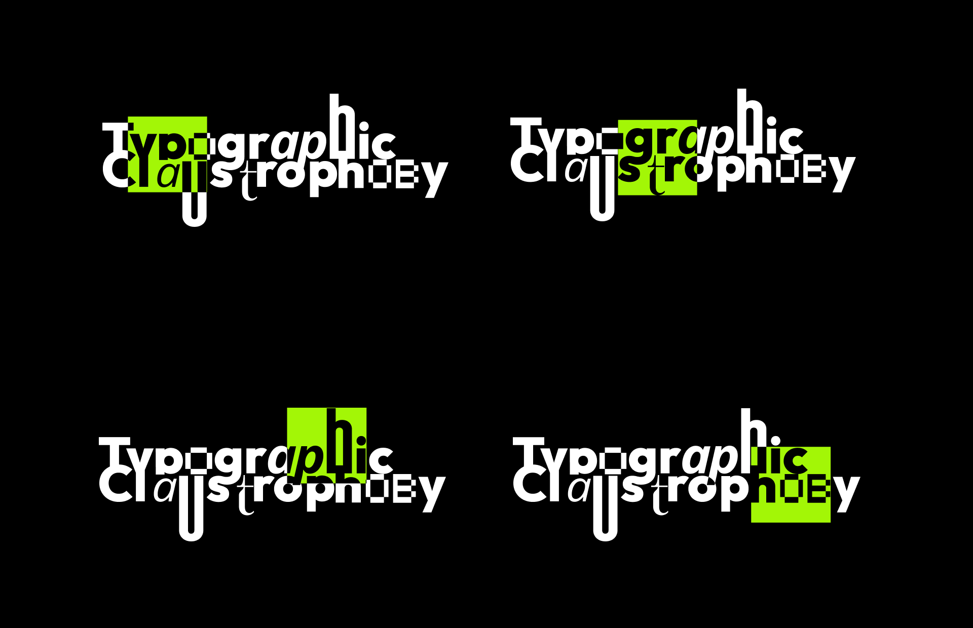 Фирменный стиль | Типографическая Клаустрофобия — Изображение №5 — Брендинг на Dprofile