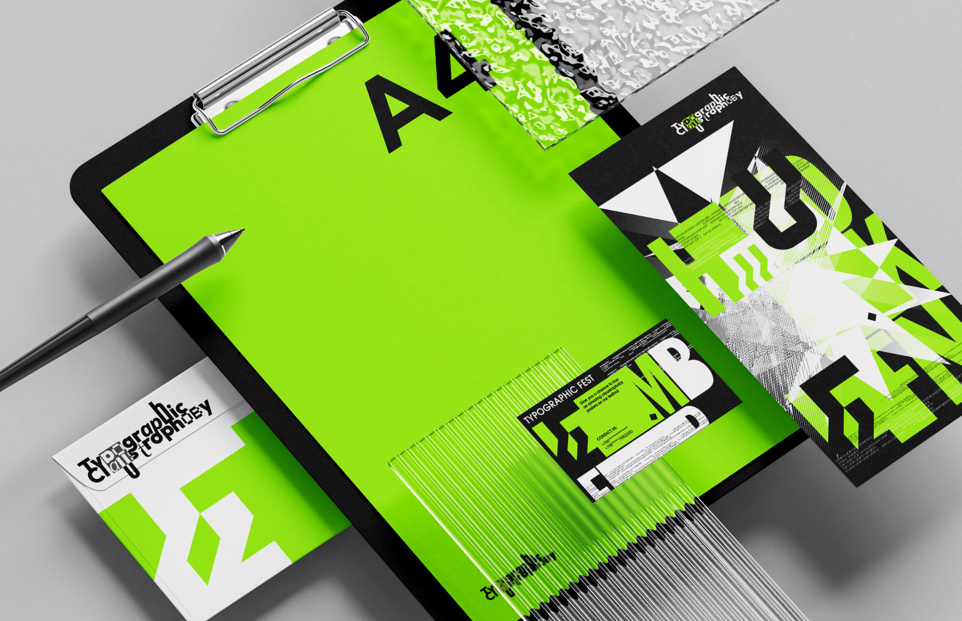 Фирменный стиль | Типографическая Клаустрофобия — Изображение №6 — Брендинг на Dprofile