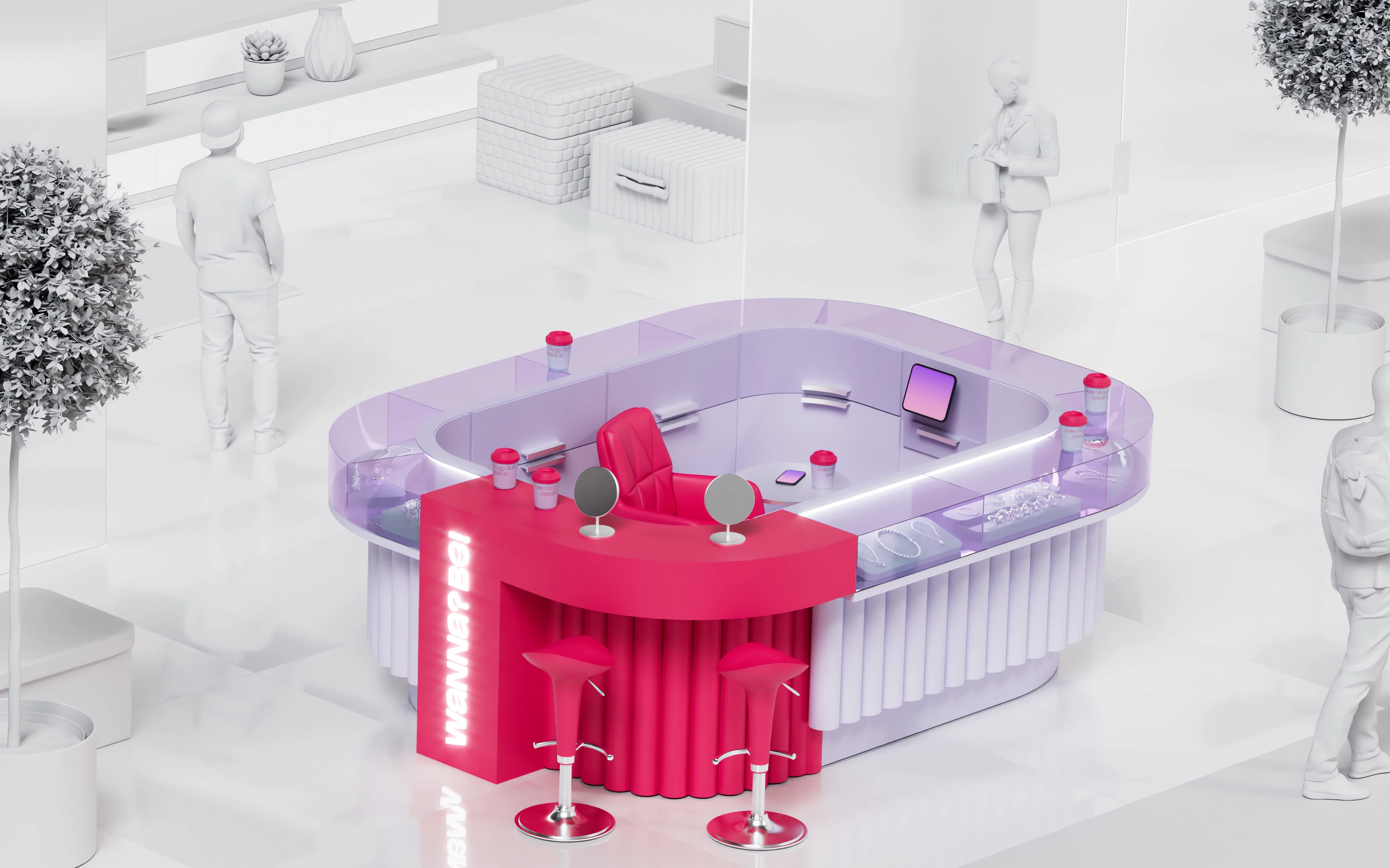 WANNA?BE! - Visual Identity — Изображение №23 — Брендинг на Dprofile