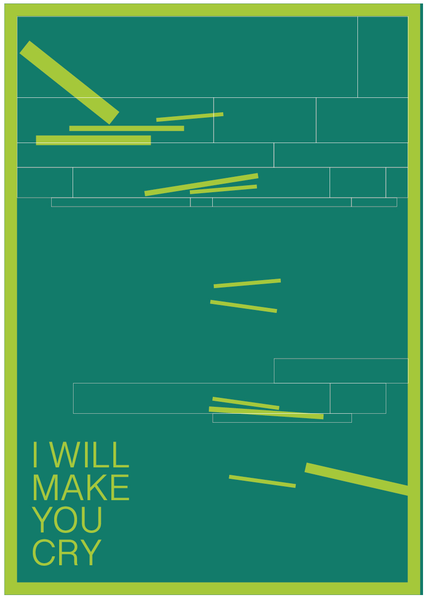 Серия постеров "I WILL MAKE YOU..." — Изображение №1 — Графика на Dprofile