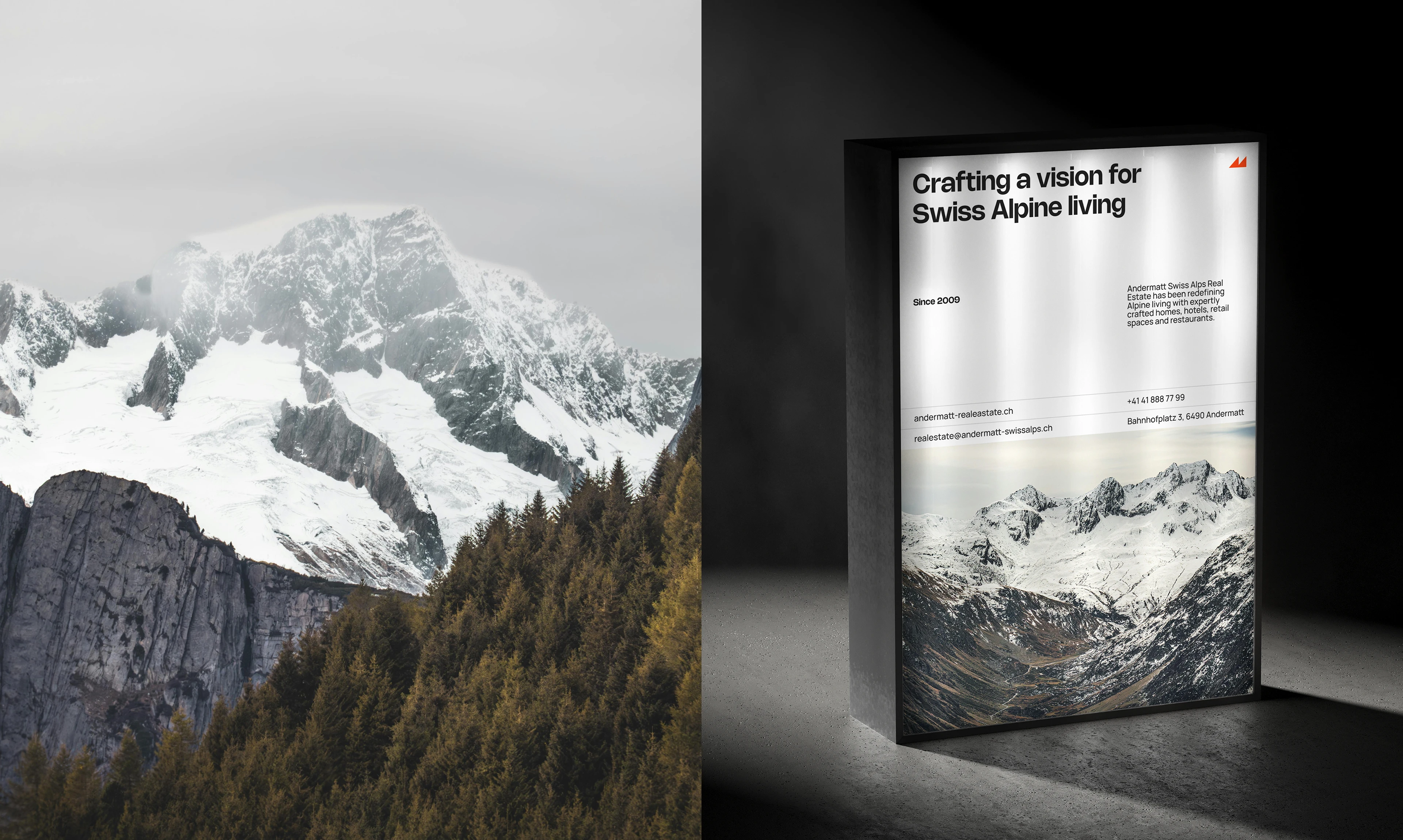Andermatt Real Estate | Corporate website — Изображение №16 — Интерфейсы, Брендинг на Dprofile