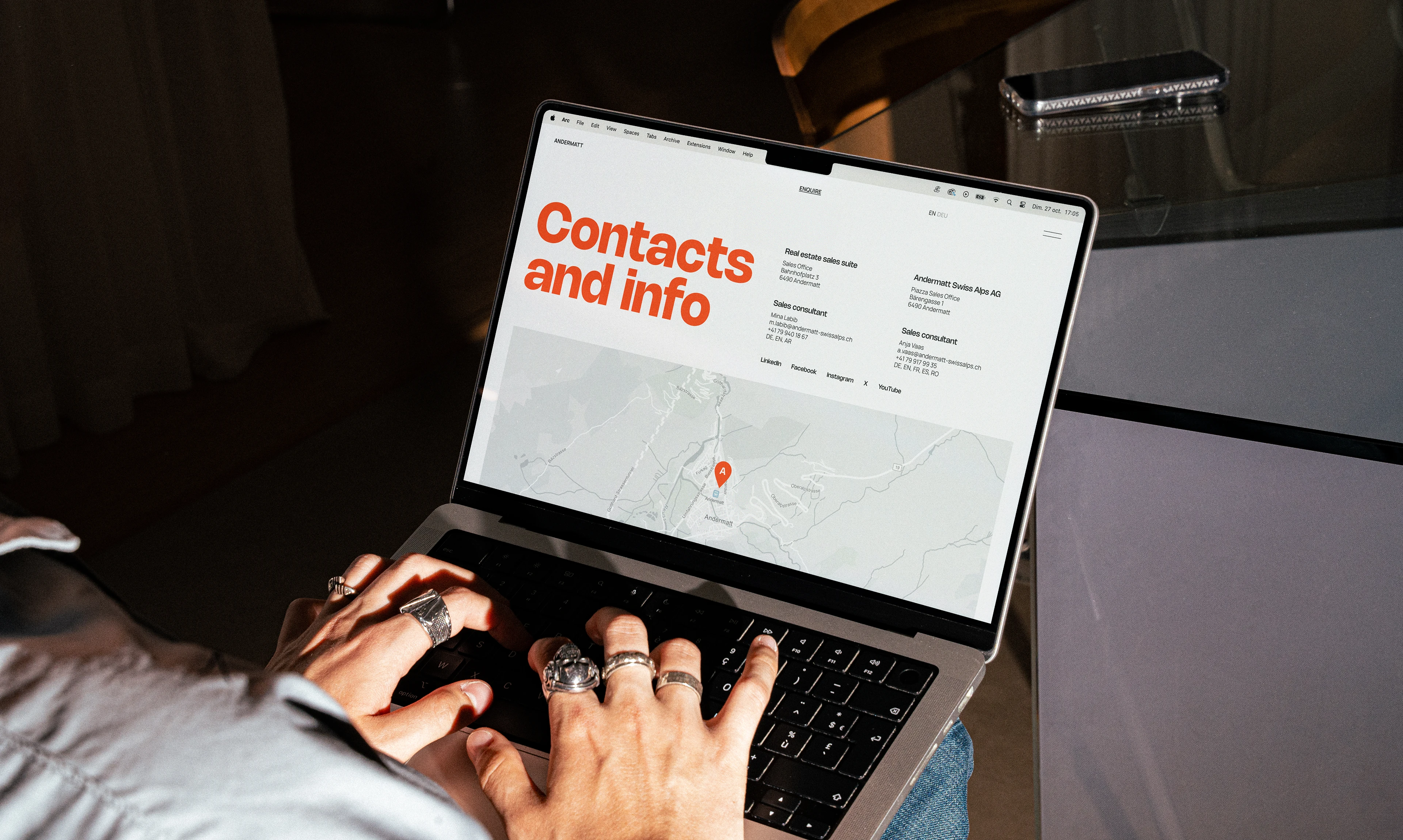 Andermatt Real Estate | Corporate website — Изображение №17 — Интерфейсы, Брендинг на Dprofile