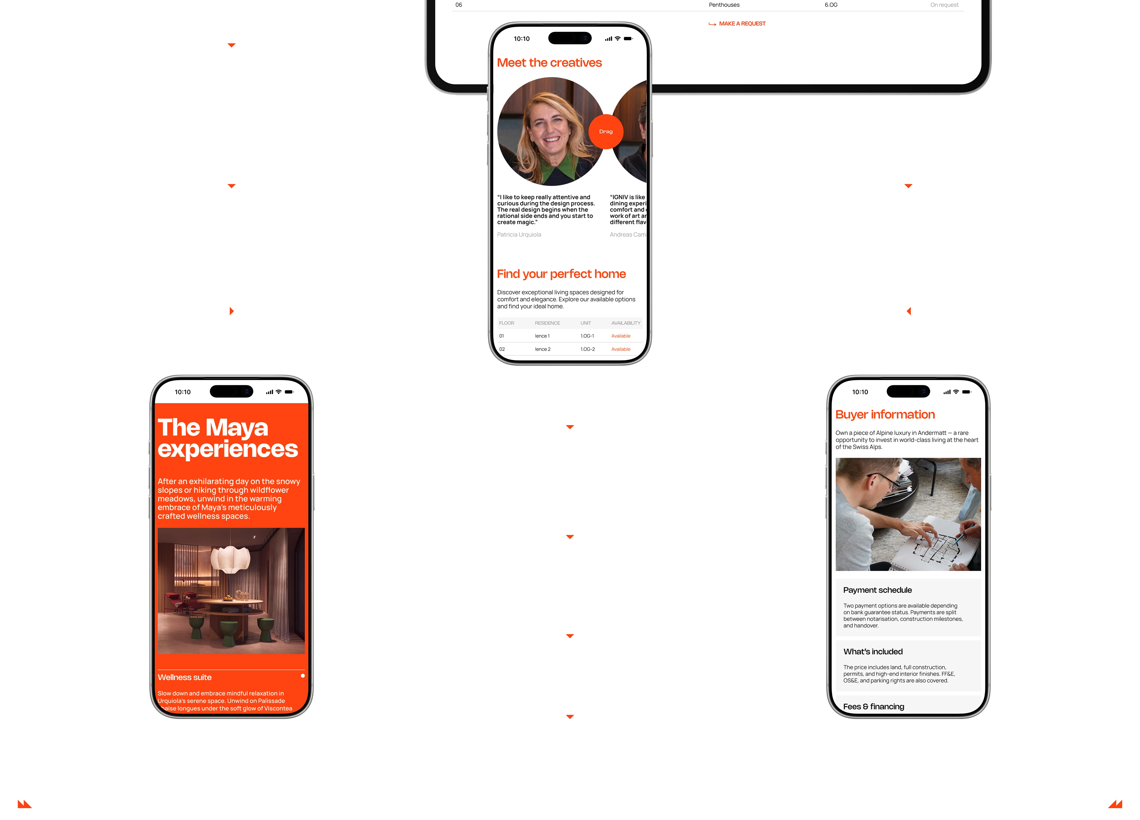 Andermatt Real Estate | Corporate website — Изображение №11 — Интерфейсы, Брендинг на Dprofile