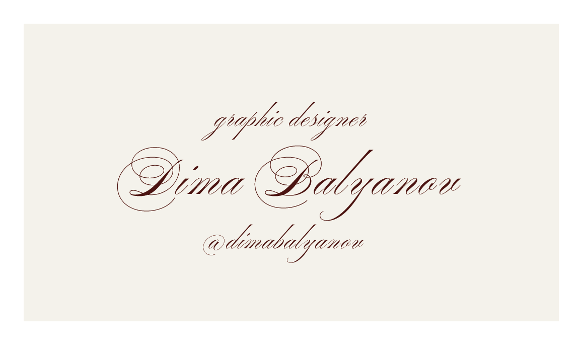 Дизайн визитки — Изображение №3 — Брендинг, Графика на Dprofile