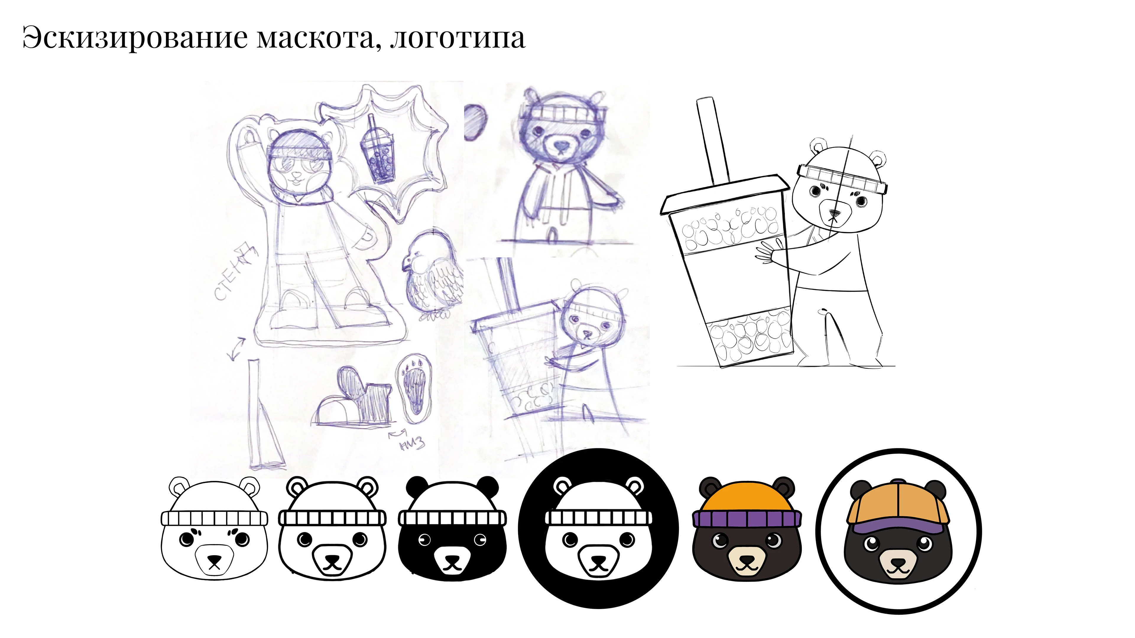 Дизайн-концепция графического комплекса для кафе бабл-ти. — Изображение №5 — Брендинг, Иллюстрация на Dprofile