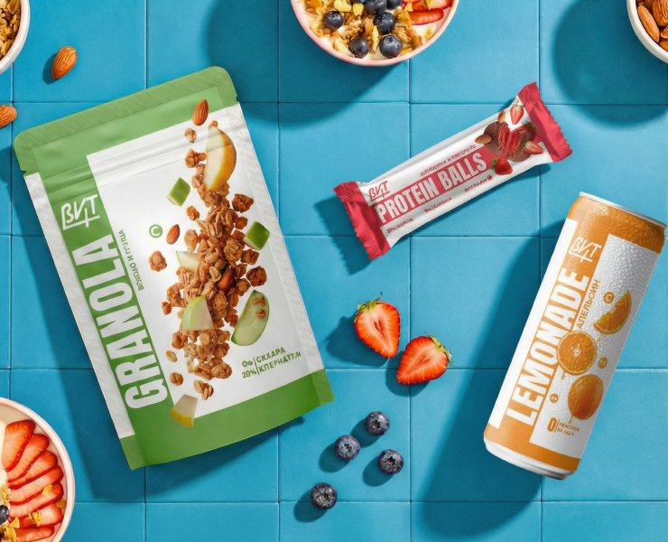 Фирменный стиль и дизайн упаковки линейки товаров ЗОЖ — Брендинг на Dprofile