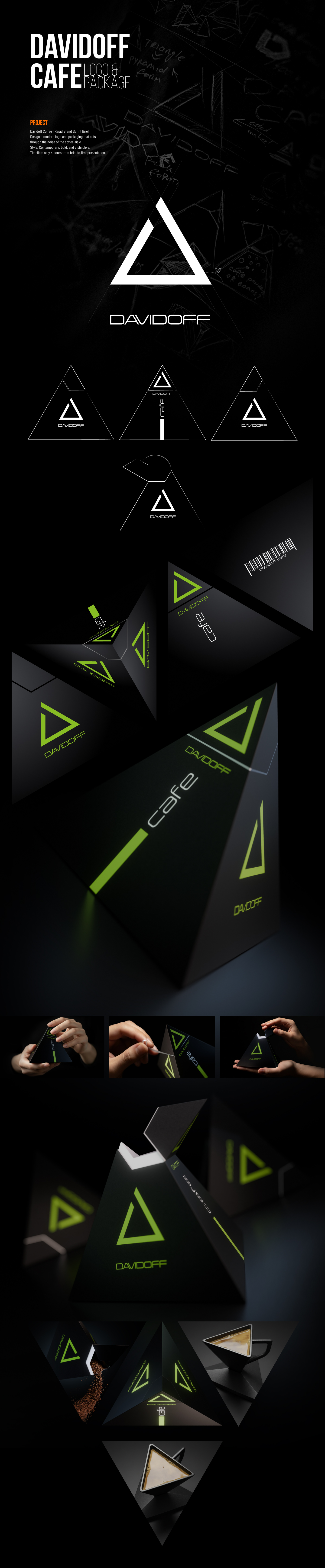 Davidoff cafe [logo&package] — Изображение №1 — Брендинг, 3D на Dprofile