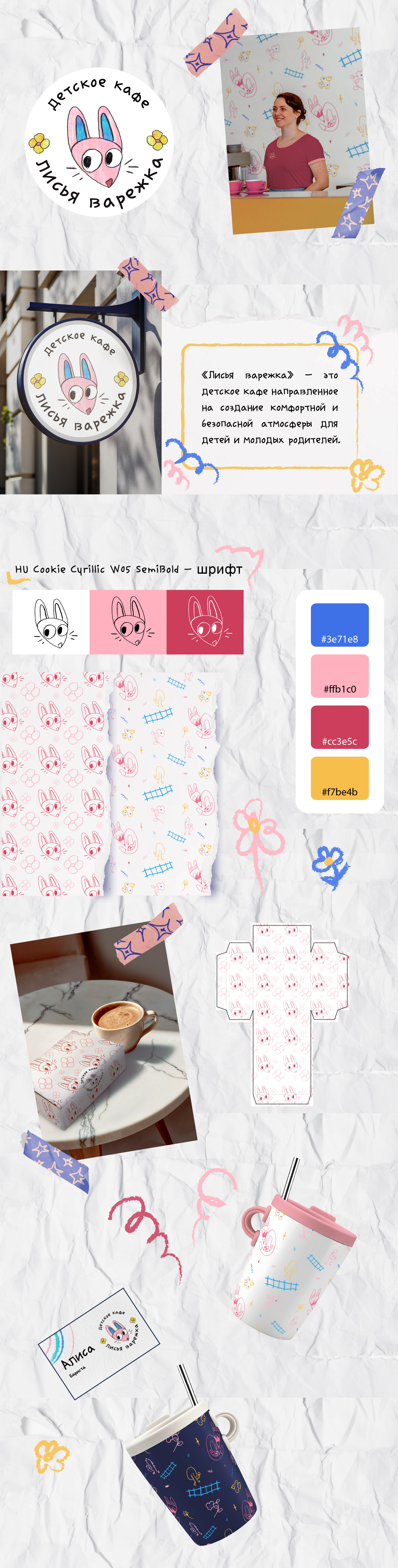 Фирменный стиль детского кафе — Изображение №1 — Брендинг на Dprofile
