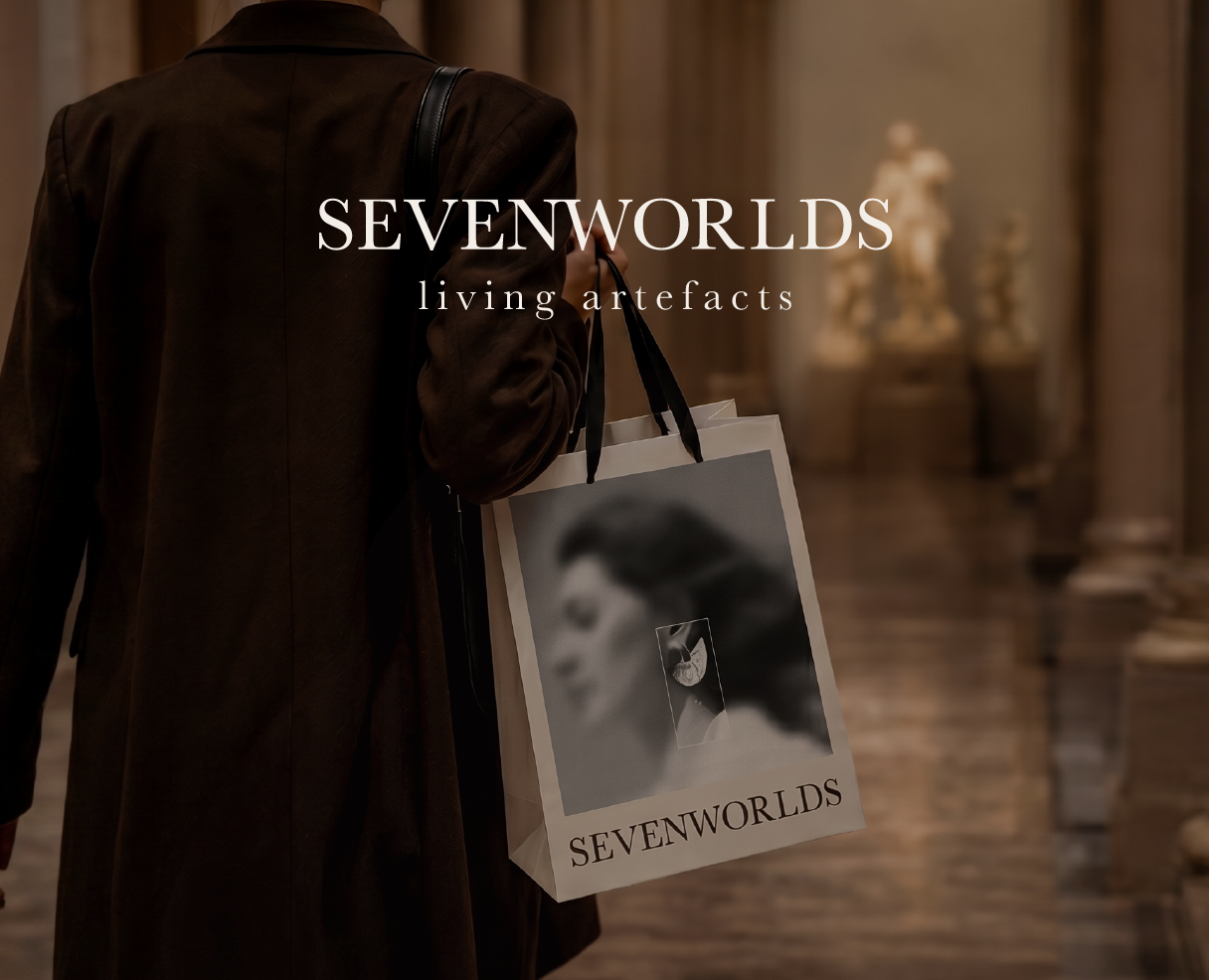 Фирменный стиль SEVENWORLDS на Dprofile