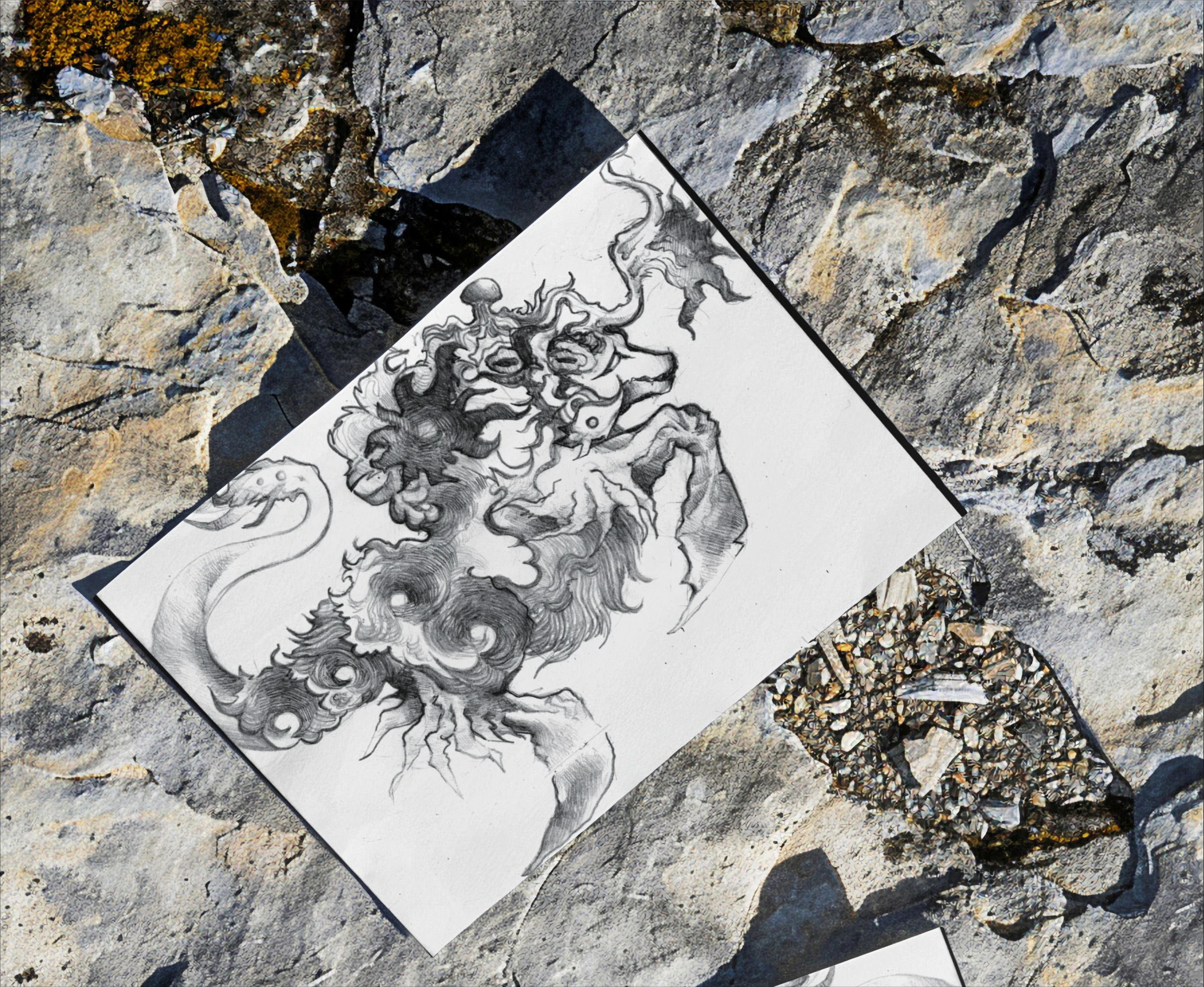 Серия «Морской бестиарий» | Иллюстрация| Illustration — Изображение №7 — Иллюстрация на Dprofile