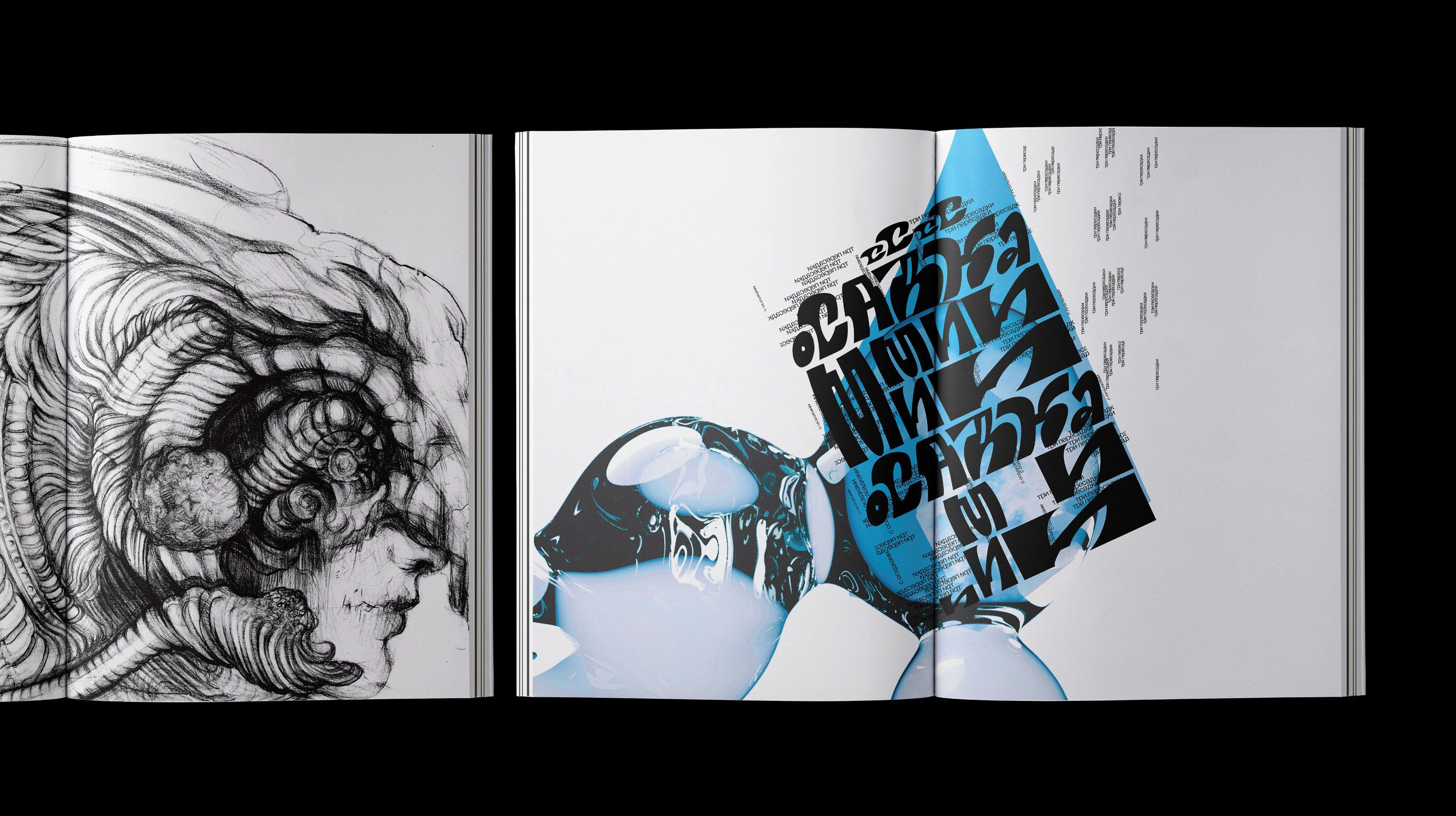 Авторская визуально-поэтическая книга | Артбук — Изображение №13 — Графика на Dprofile