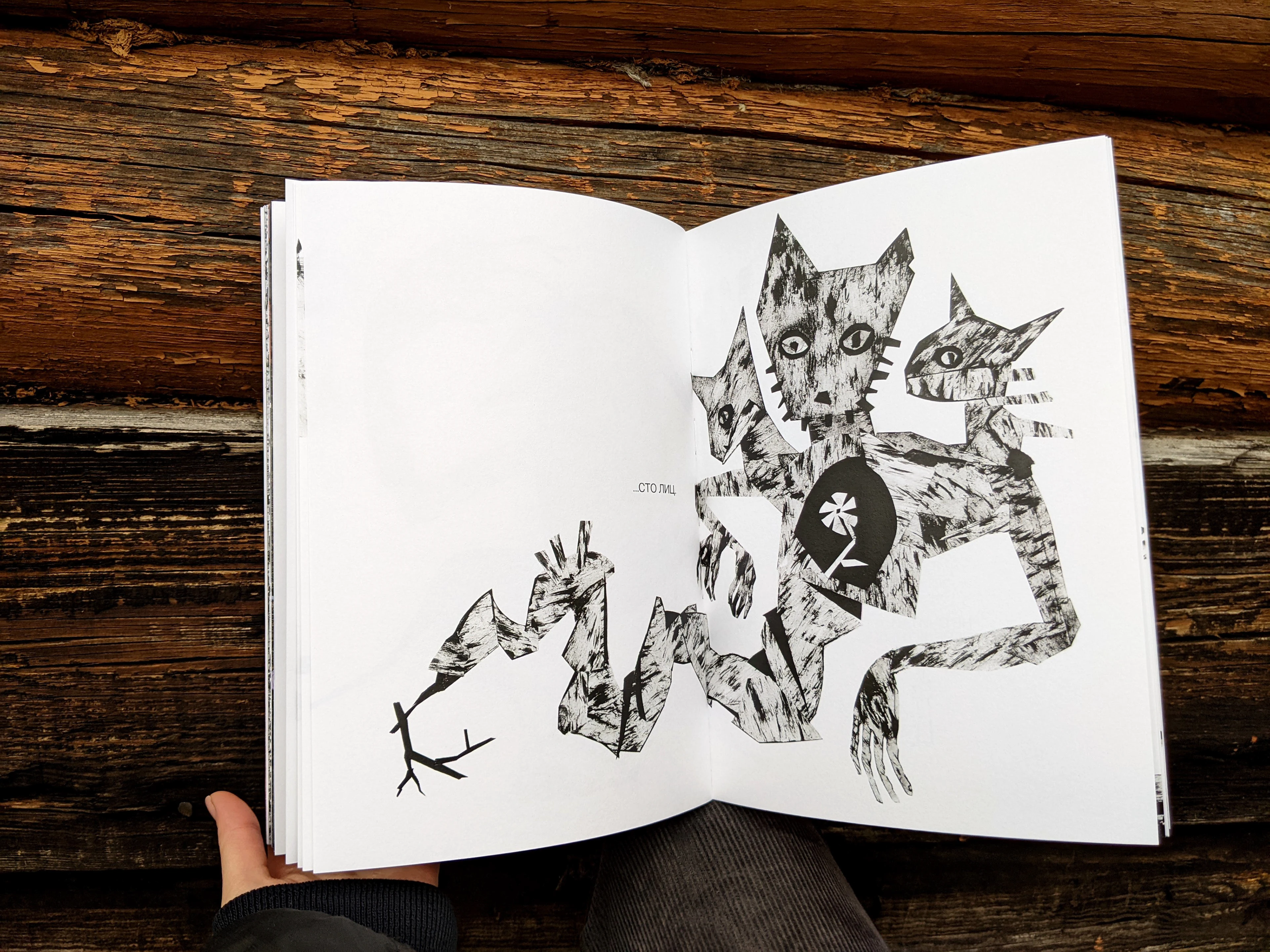 Авторская визуально-поэтическая книга | Артбук — Изображение №24 — Графика на Dprofile