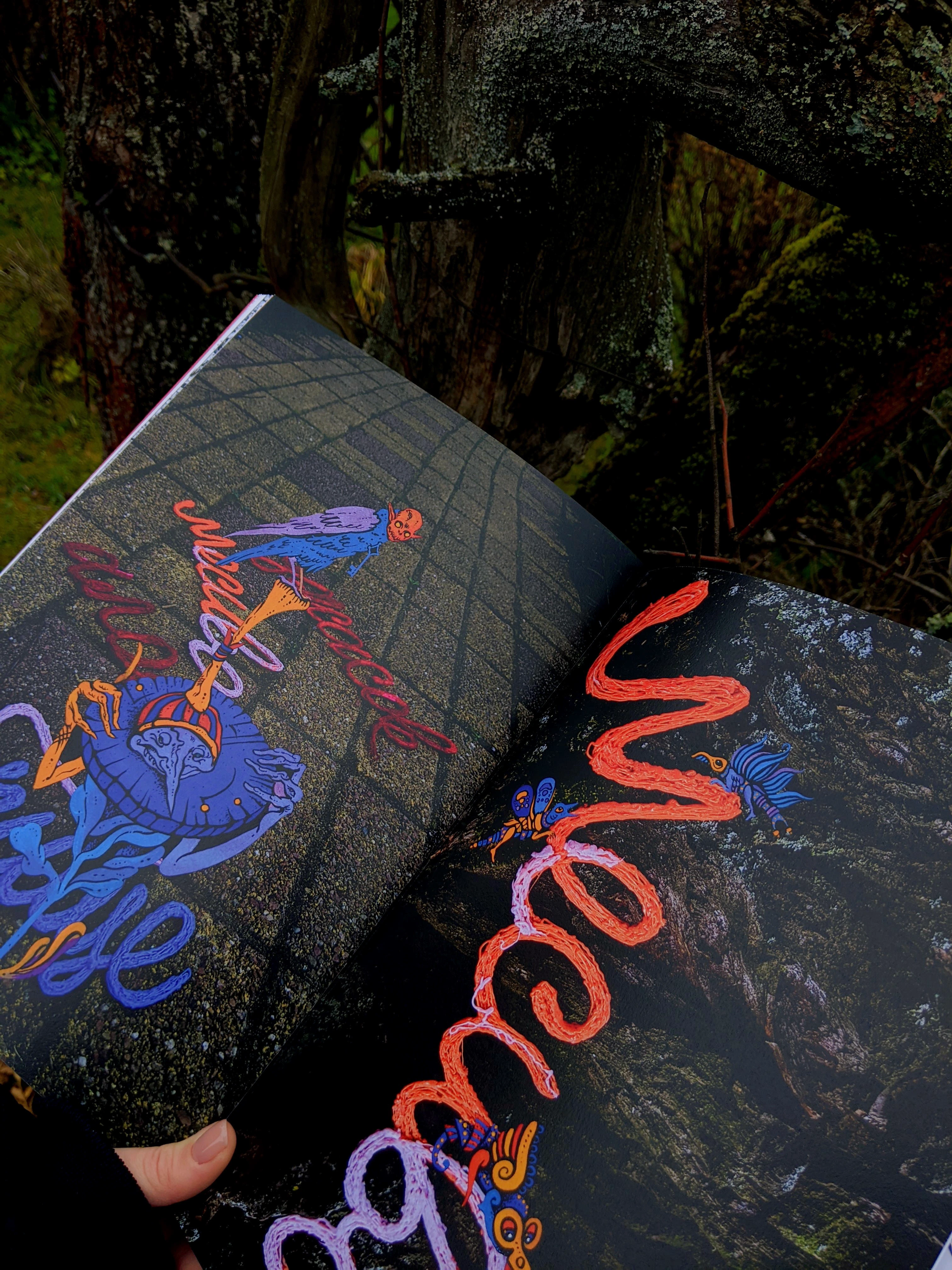 Авторская визуально-поэтическая книга | Артбук — Изображение №16 — Графика на Dprofile