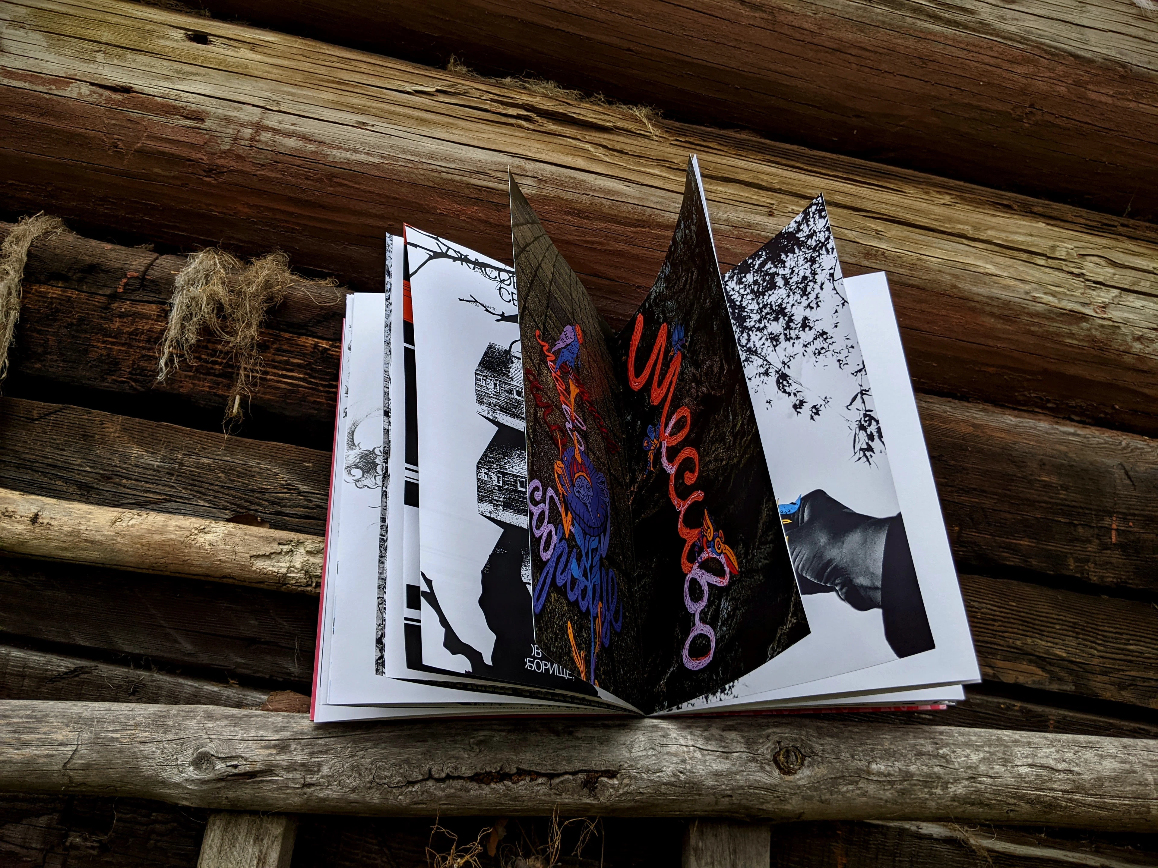 Авторская визуально-поэтическая книга | Артбук — Изображение №2 — Графика на Dprofile