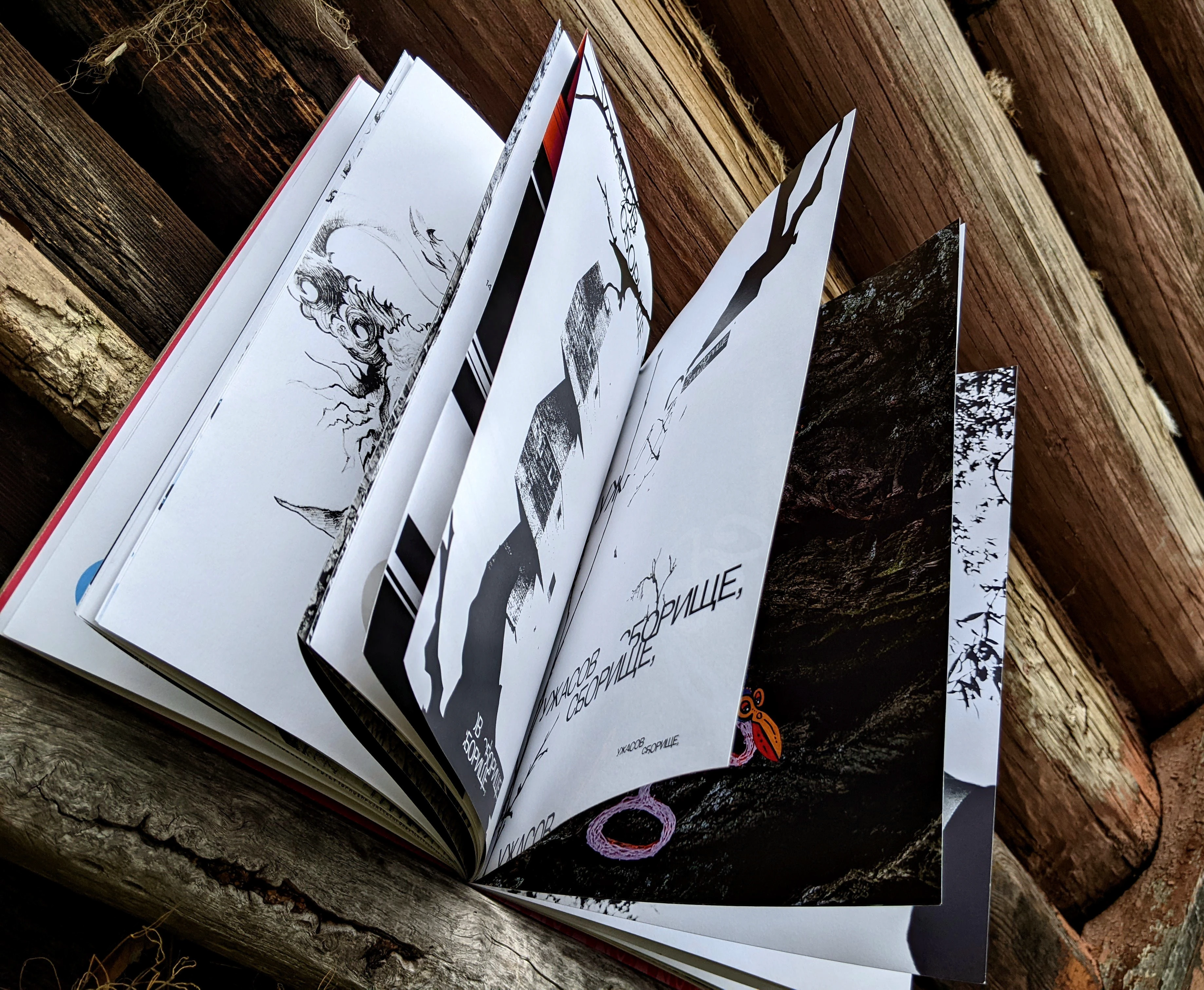 Авторская визуально-поэтическая книга | Артбук — Изображение №3 — Графика на Dprofile