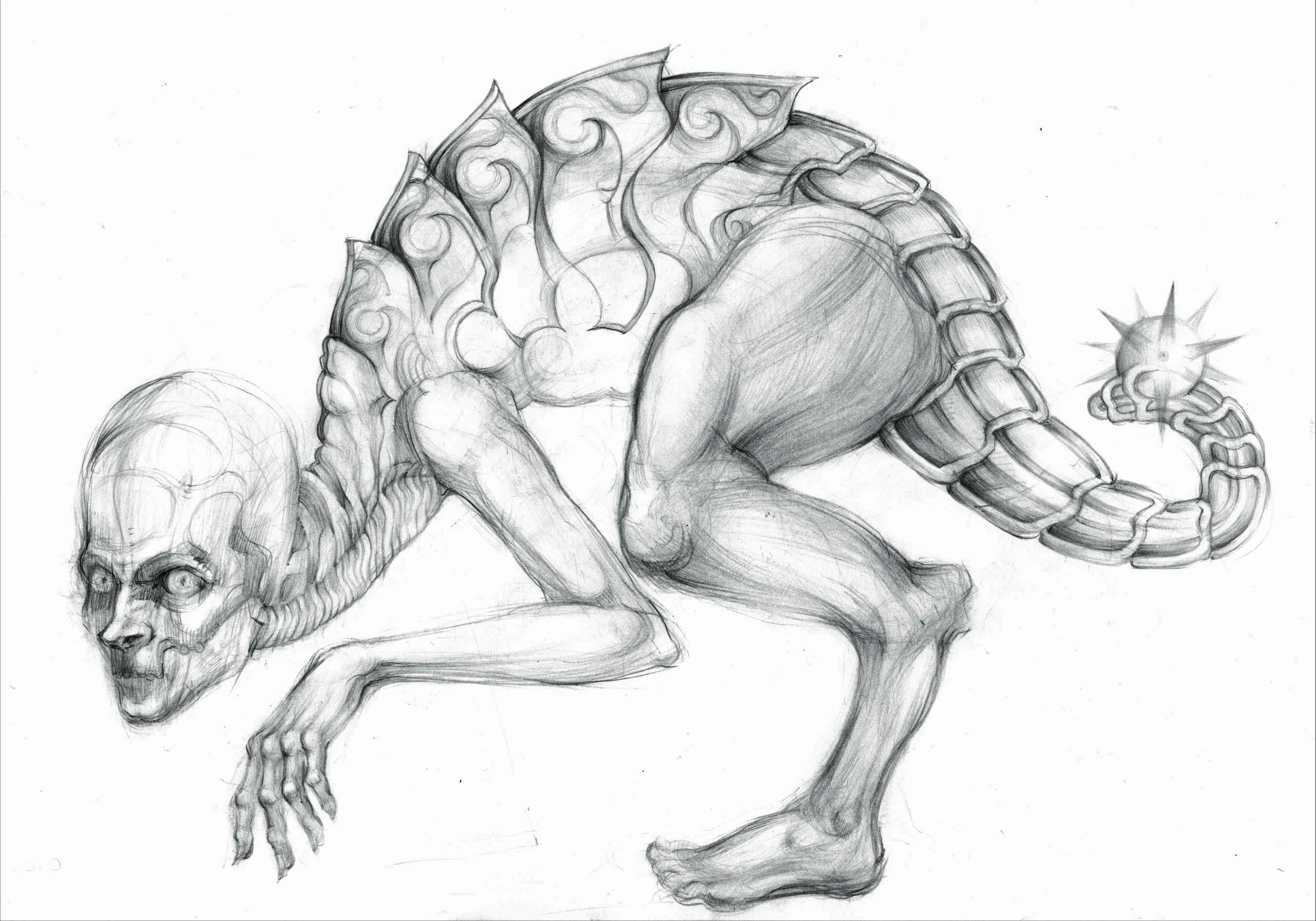 Серия «Морской бестиарий» | Иллюстрация| Illustration — Изображение №6 — Иллюстрация на Dprofile