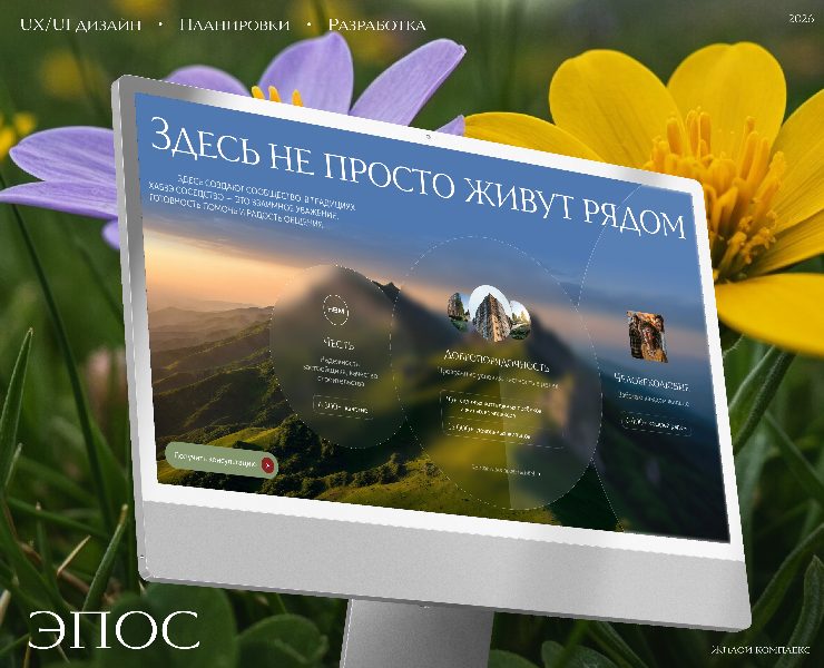 ЖК ЭПОС — Интерфейсы, Анимация на Dprofile