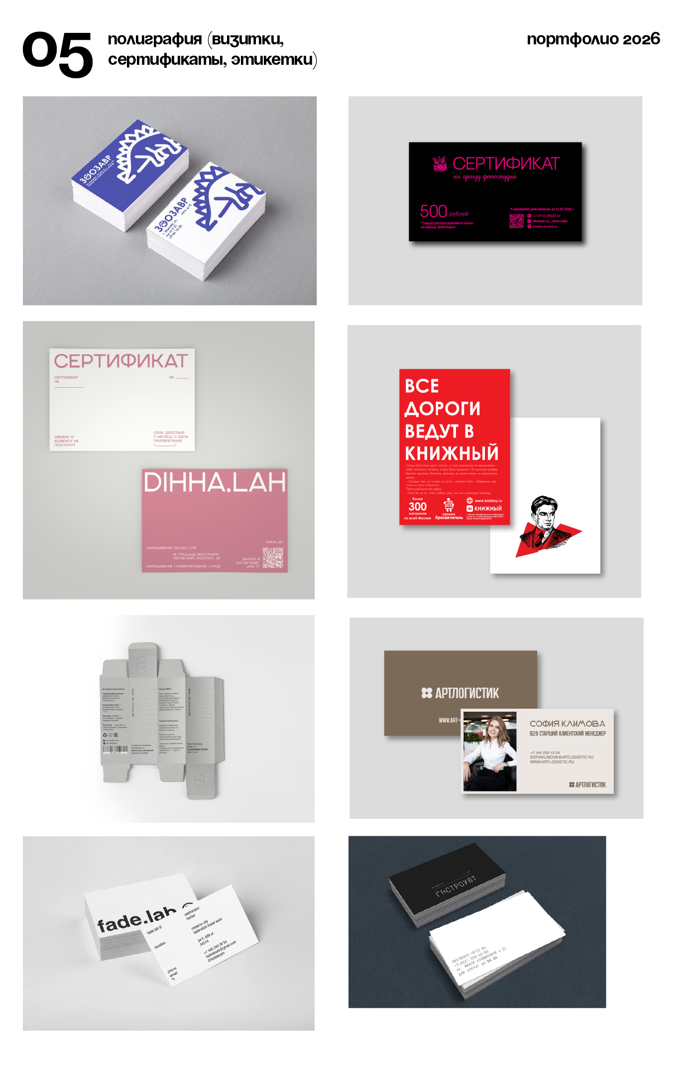 Портфолио 2024-2026 — Изображение №9 — Брендинг, Графика на Dprofile