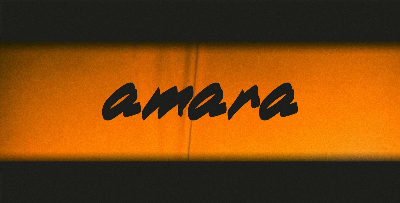 ЛОГОТИП/ФИРМЕННЫЙ СТИЛЬ/ БРЕНД ОДЕЖДЫ AMARA — Изображение №1 — Брендинг на Dprofile
