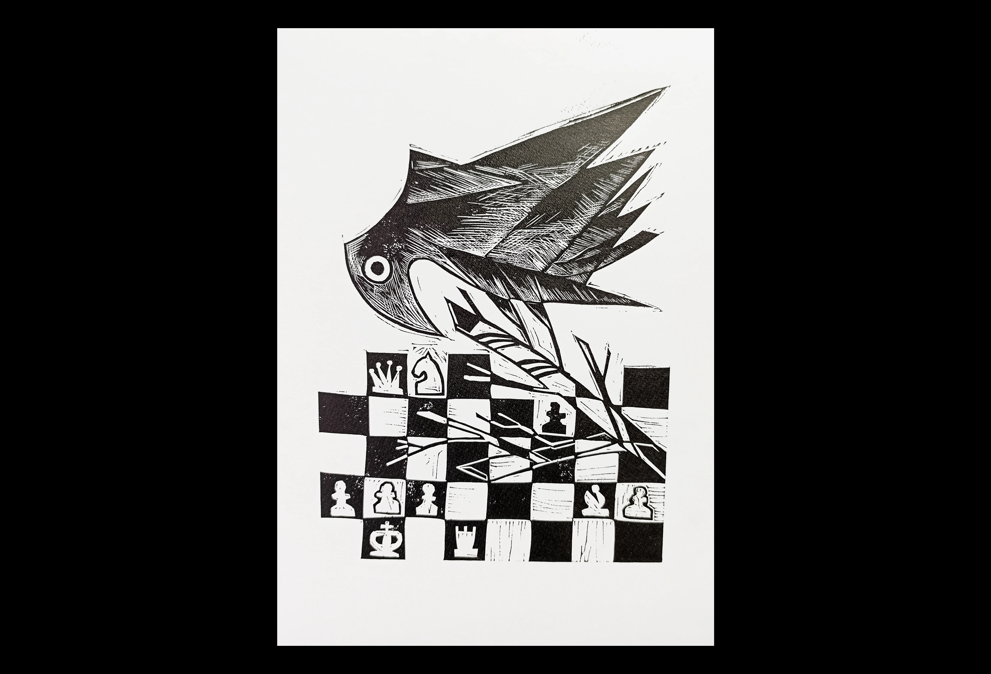 Шахматные вороны — Изображение №5 — Иллюстрация, Графика на Dprofile