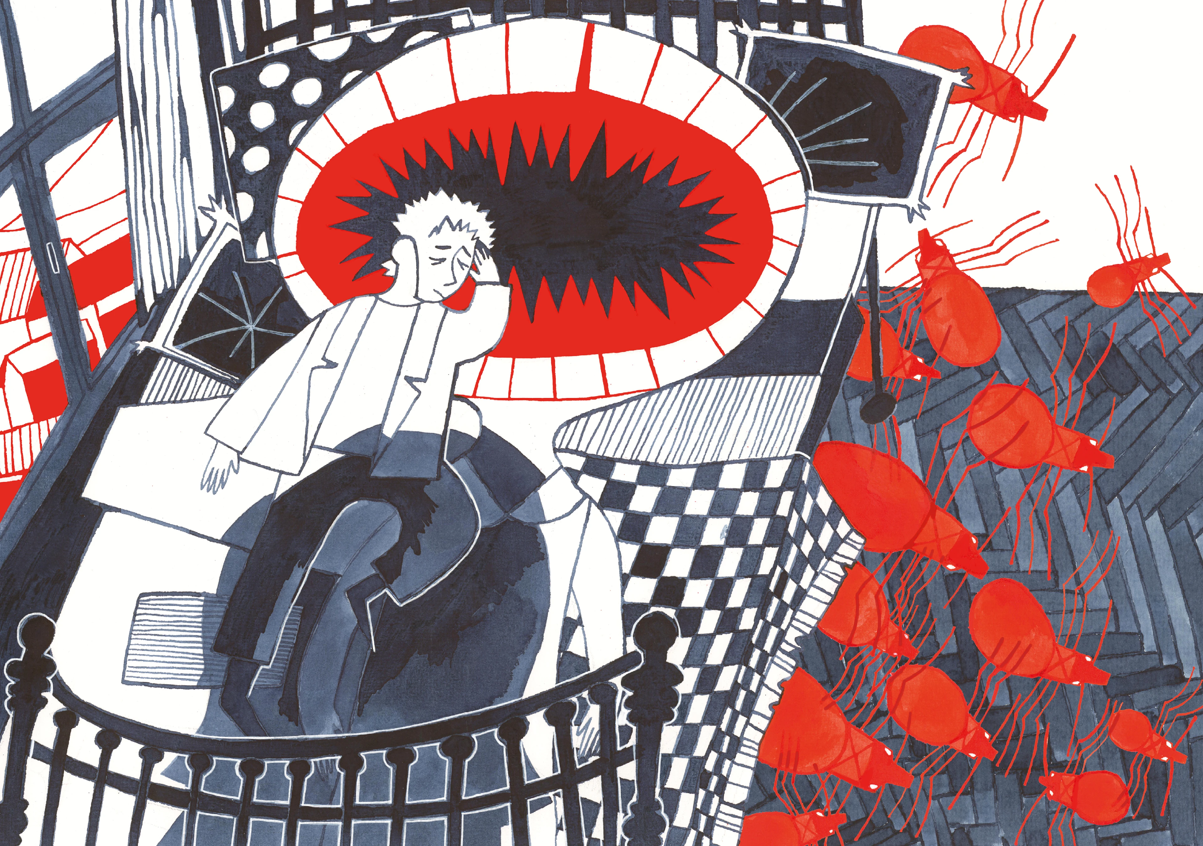 Зависть. Иллюстрации к роману — Изображение №13 — Иллюстрация, Графика на Dprofile