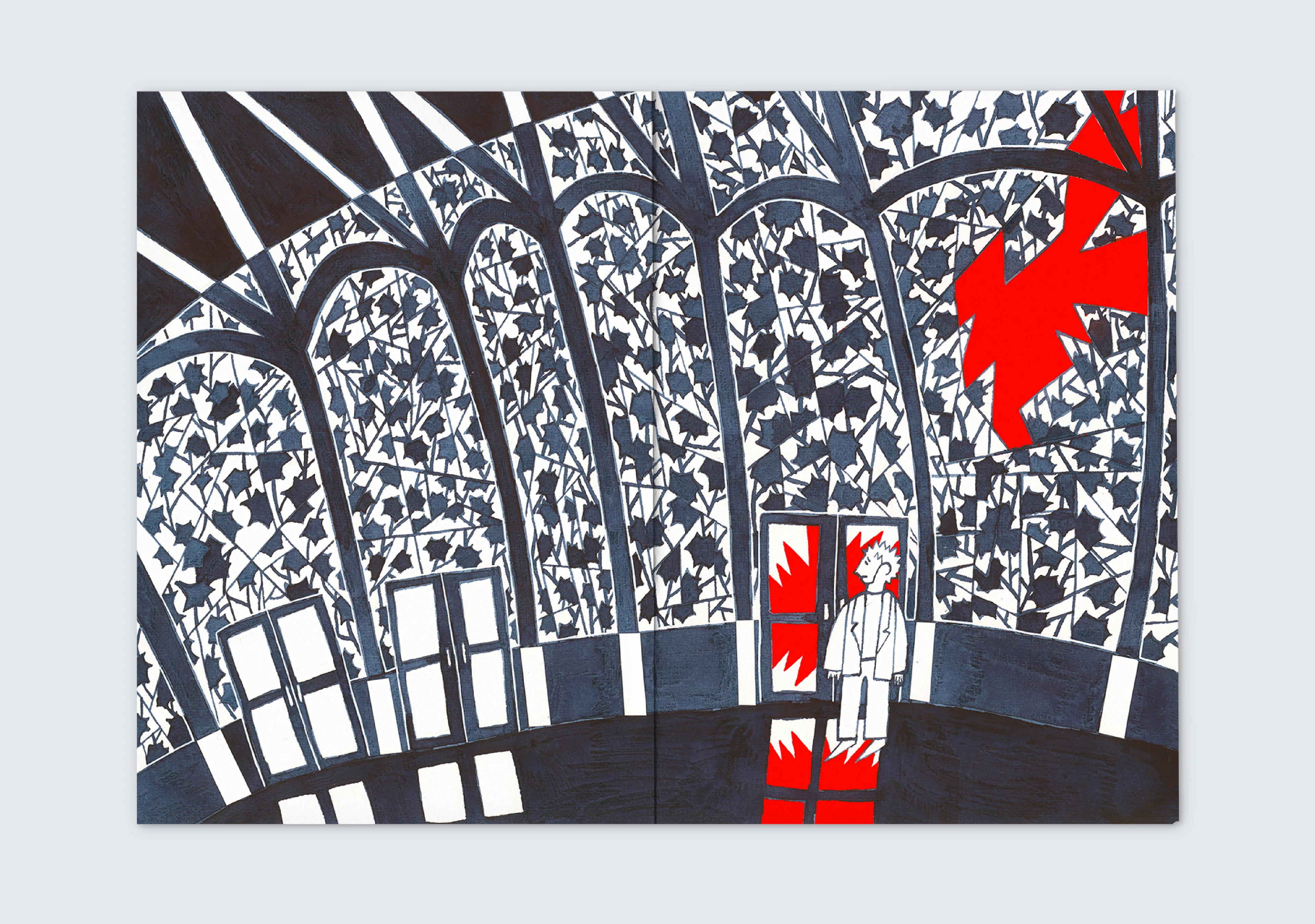 Зависть. Иллюстрации к роману — Изображение №12 — Иллюстрация, Графика на Dprofile