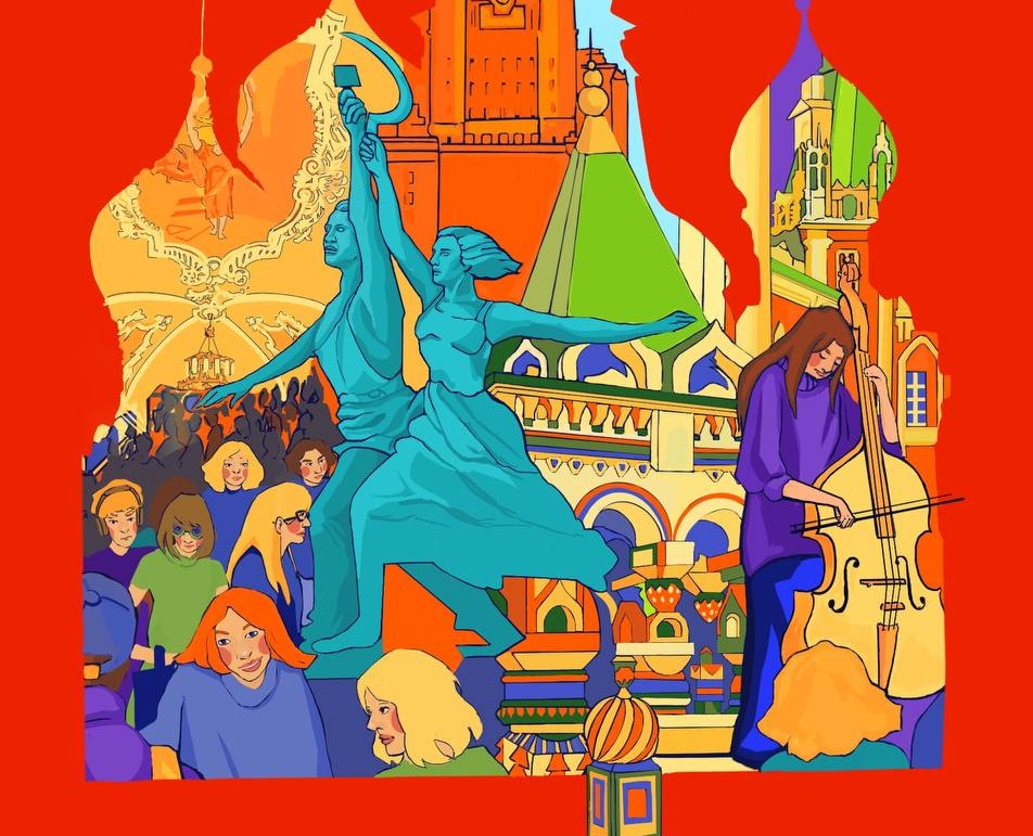 Сказки русских городов — Иллюстрация на Dprofile