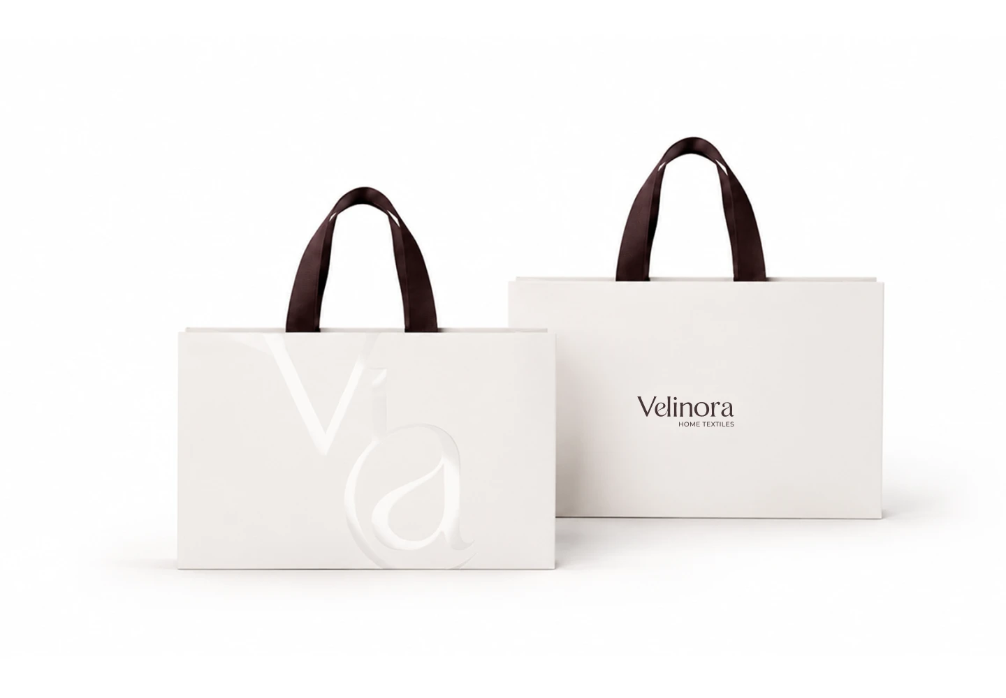 BRAND IDENTITY BED LINEN VELINORA — Изображение №4 — Брендинг на Dprofile