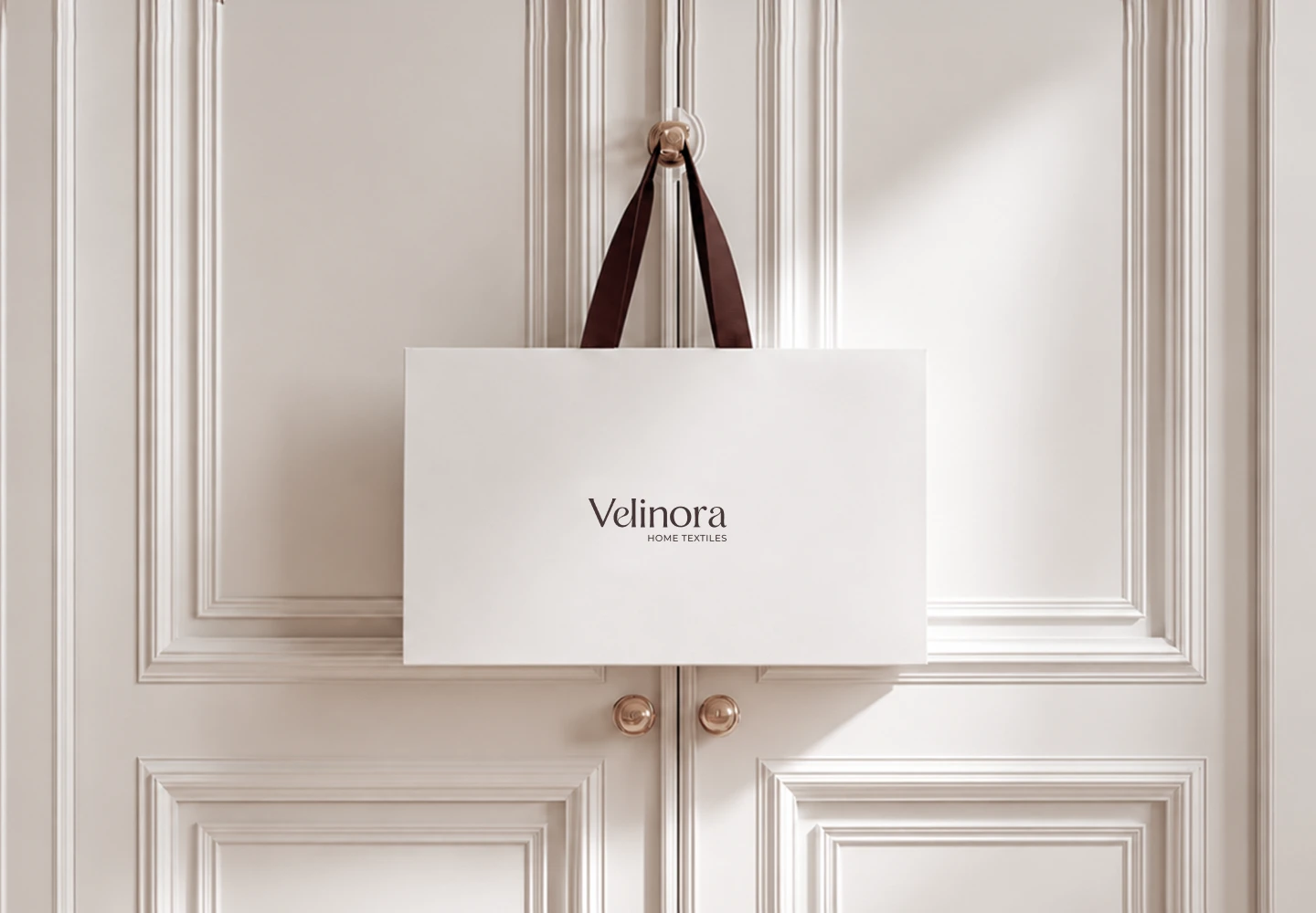 BRAND IDENTITY BED LINEN VELINORA — Изображение №3 — Брендинг на Dprofile