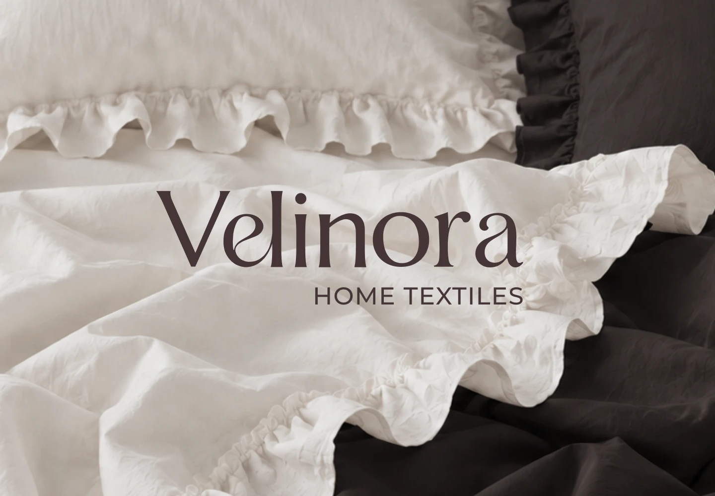 BRAND IDENTITY BED LINEN VELINORA — Изображение №1 — Брендинг на Dprofile