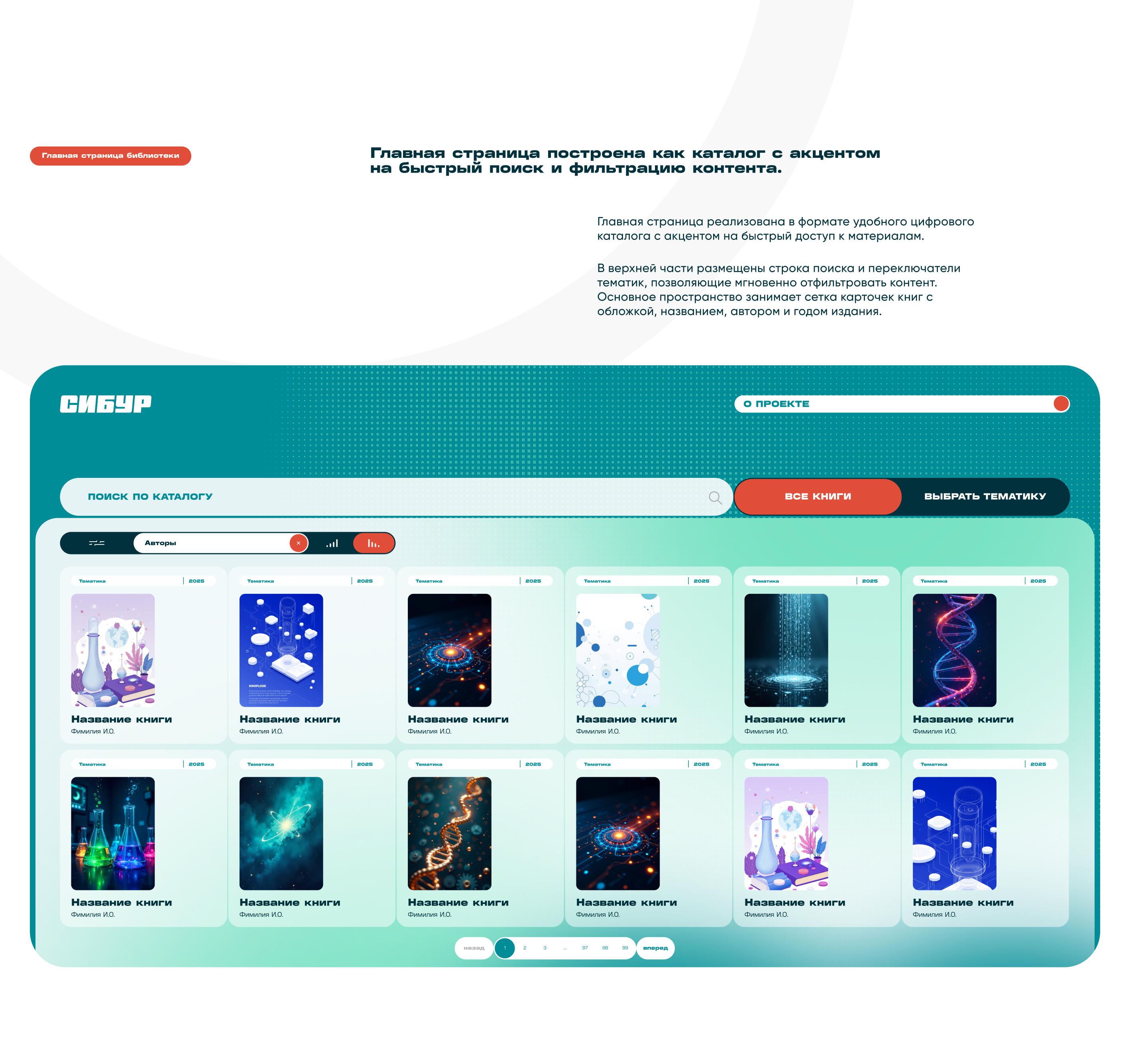 Сибур - интерактивная библиотека — Изображение №3 — Интерфейсы на Dprofile