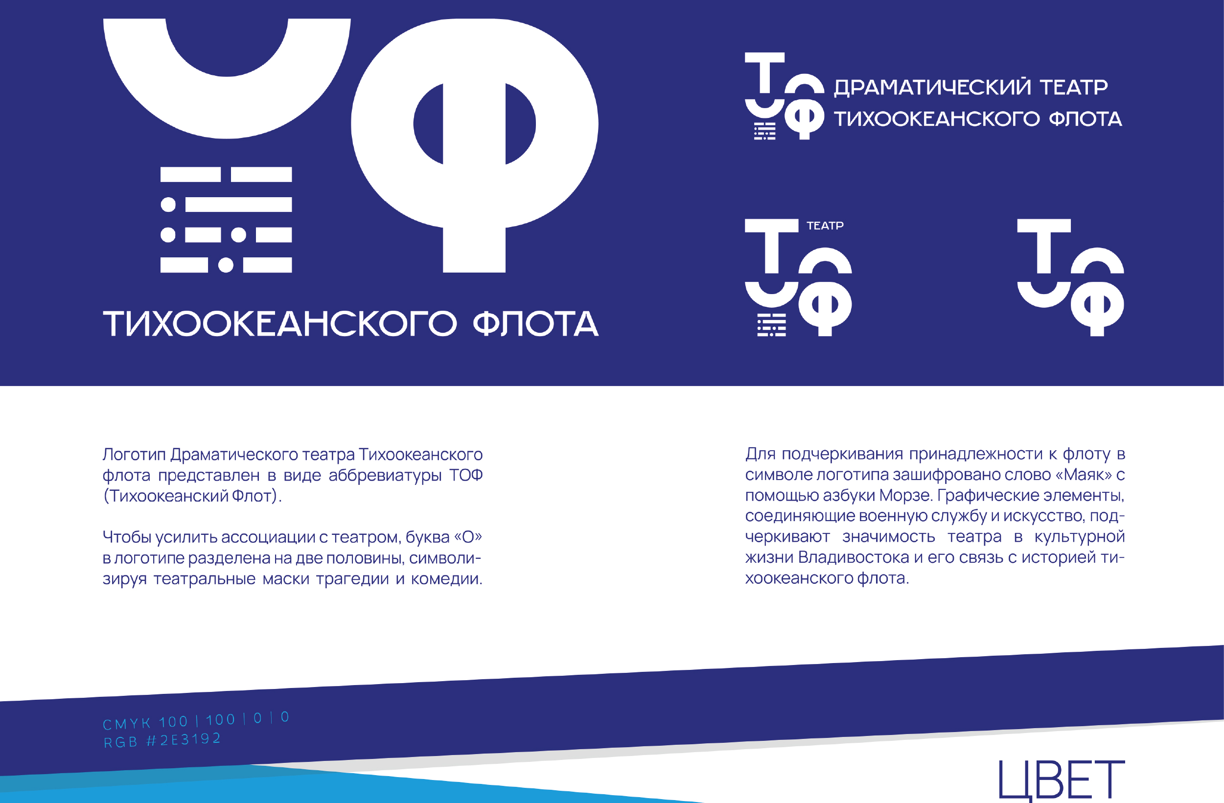 Брендбук для Драматического театра Тихоокеанского флота — Изображение №2 — Брендинг, Графика на Dprofile