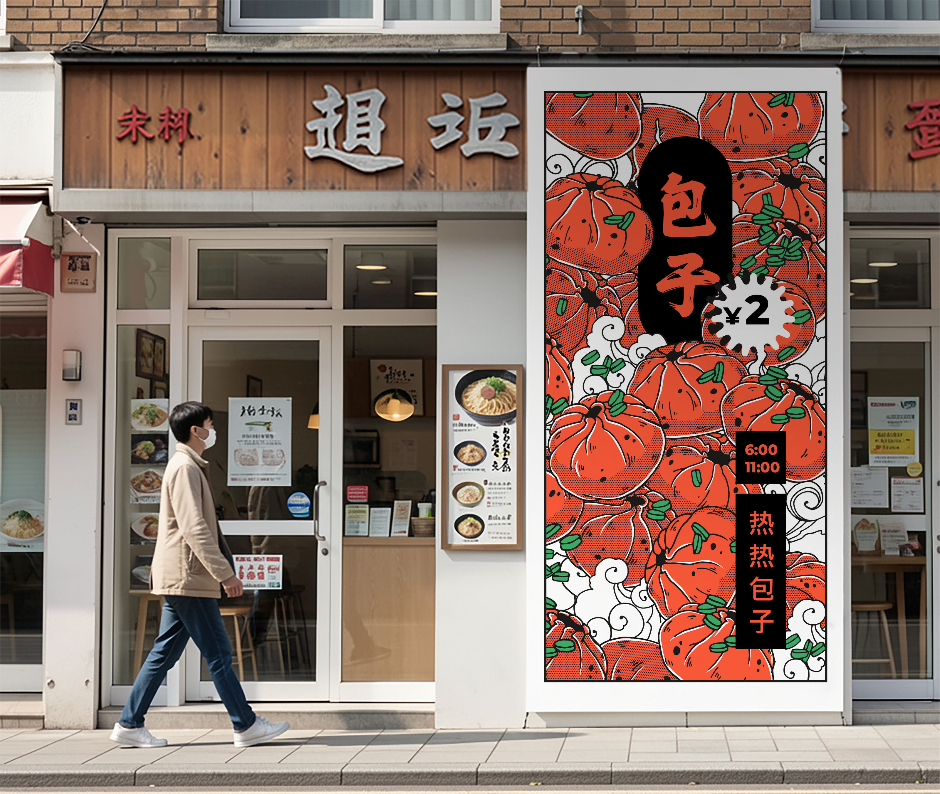 Иллюстрации для ресторана китайской кухни — Изображение №7 — Иллюстрация, Графика на Dprofile