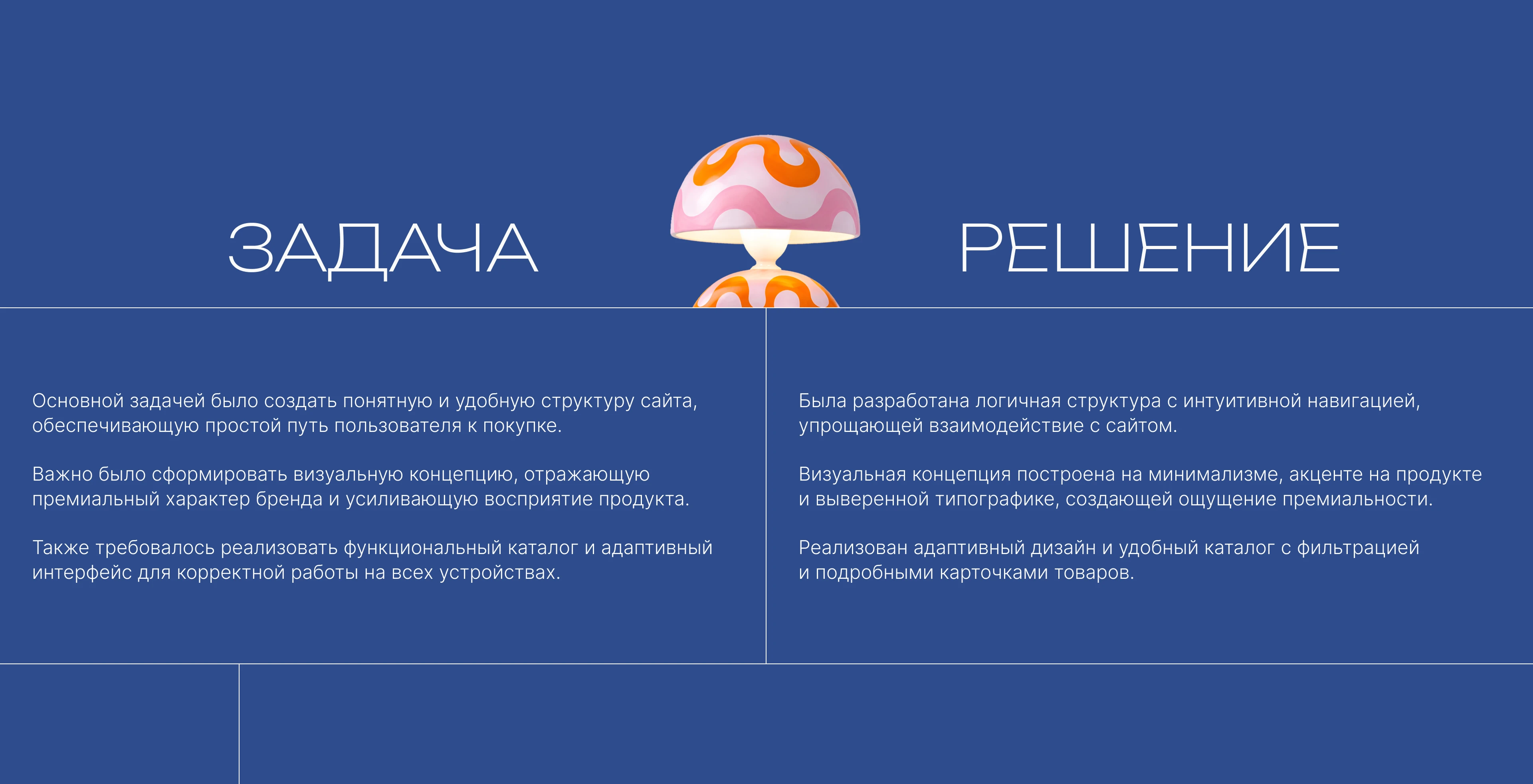 Интернет-магазин дизайнерских светильников  «Дофамин» — Изображение №4 — Интерфейсы на Dprofile