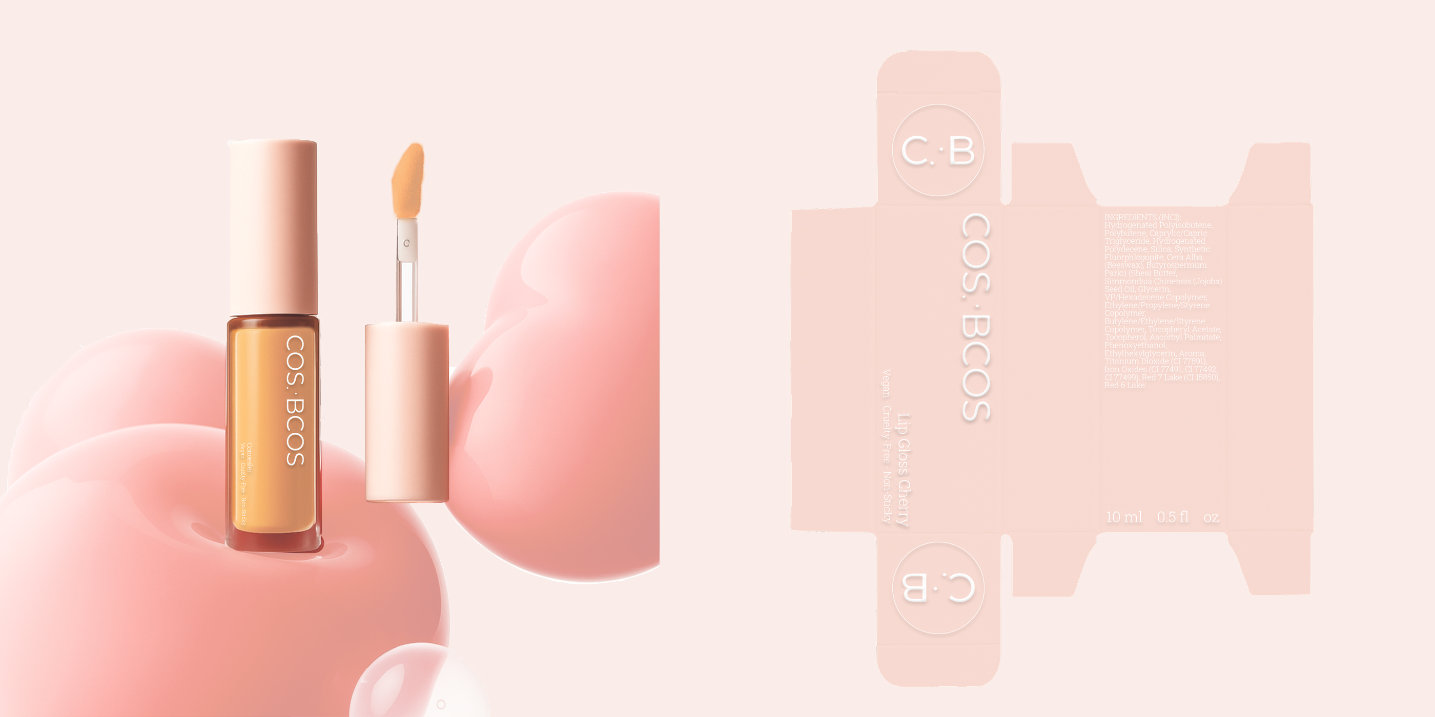 Фирменный стиль для бренда косметики COS:BCOS — Изображение №6 — Брендинг на Dprofile